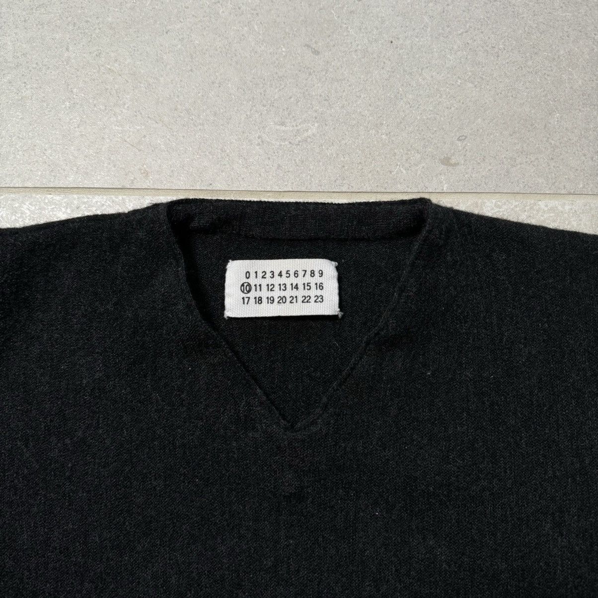 Maison Margiela 2002 Martin Margiela Cropped Wool Knit Sweater Size US M / EU 48-50 / 2 - 2 Thumbnail