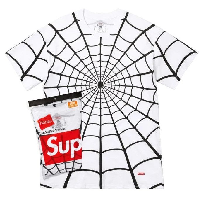 Supreme Supreme®/Hanes® Spider-Man Tagless Tees (2 Pack) Size US L / EU 52-54 / 3 - 1 Thumbnail
