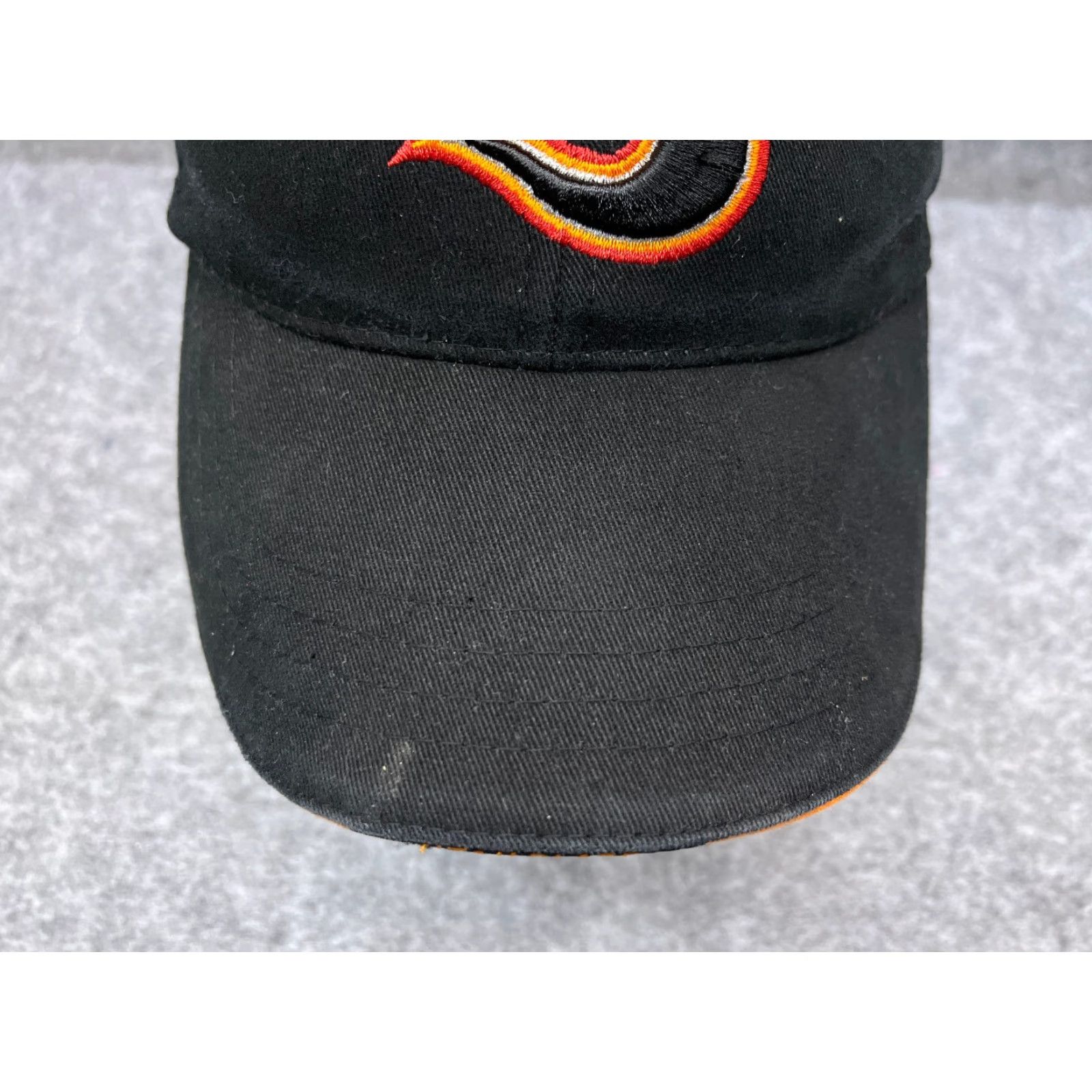 Vintage VINTAGE Utah Blaze Hat Cap Strap Back Adult One Size Black 100% Cotton Arena Football Size 44L - 3 Thumbnail