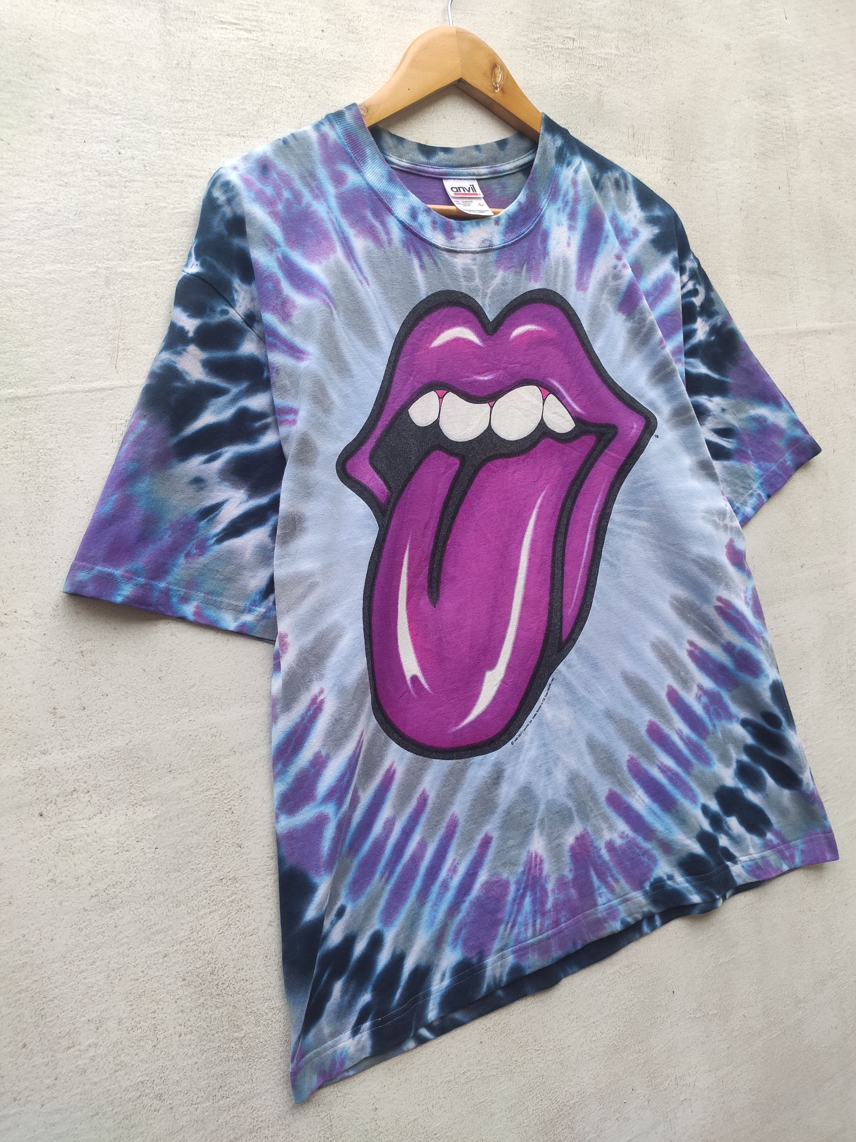 Vintage y2k Vintage The Rolling Stones t shirt the dye