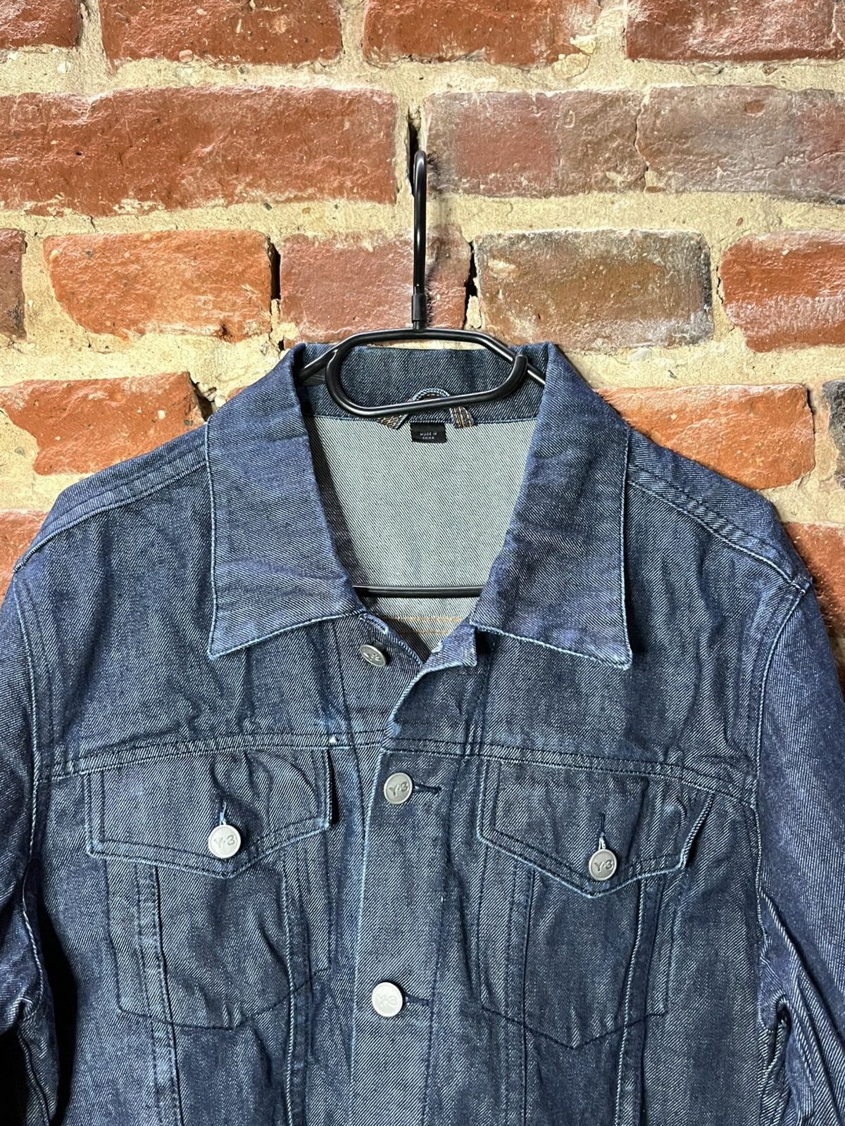 Yohji Yamamoto y-3 2007 denim jacket Size US L / EU 52-54 / 3 - 6 Thumbnail