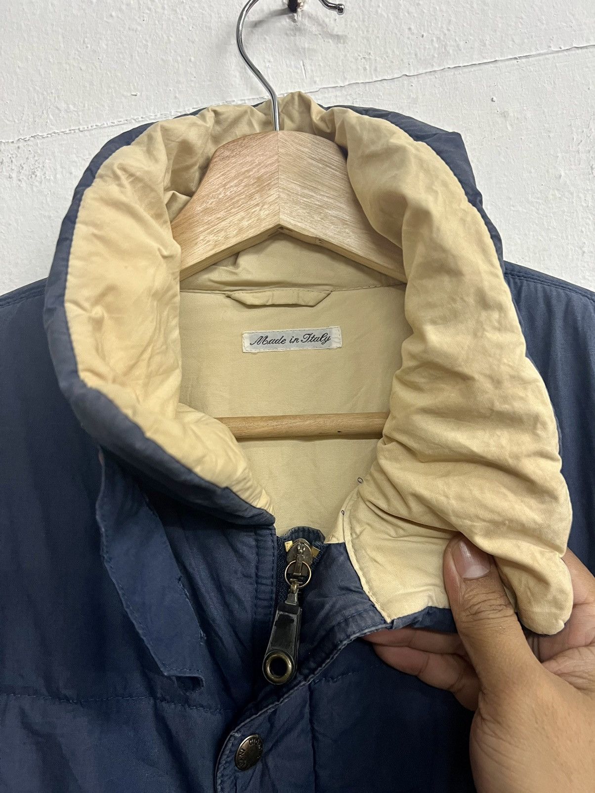 Giorgio Armani Rare 🔥 Vintage 80s Giorgio Armani Cotton Down Jacket Size US L / EU 52-54 / 3 - 10 Thumbnail