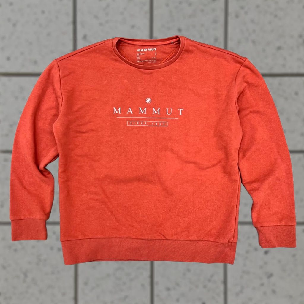 Mammut Mammut Sweatshirt Pullover Women M Size Long Sleeve Crew Neck Activewear Logo Women Pullover Sweatshirt Mammut Size M Women 90s-esque not applicable Size M / US 6-8 / IT 42-44 - 1 Thumbnail