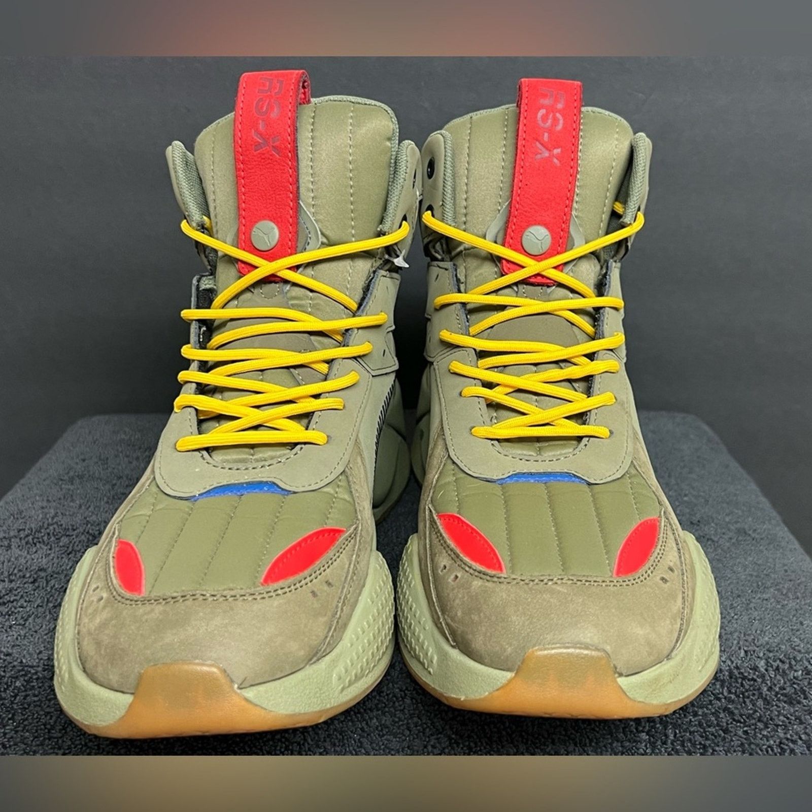 Puma PUMA RS-X Militia Mid Deep Lichen Green Shoes Men 10.5 VNDS Size US 10.5 / EU 43-44 - 3 Thumbnail