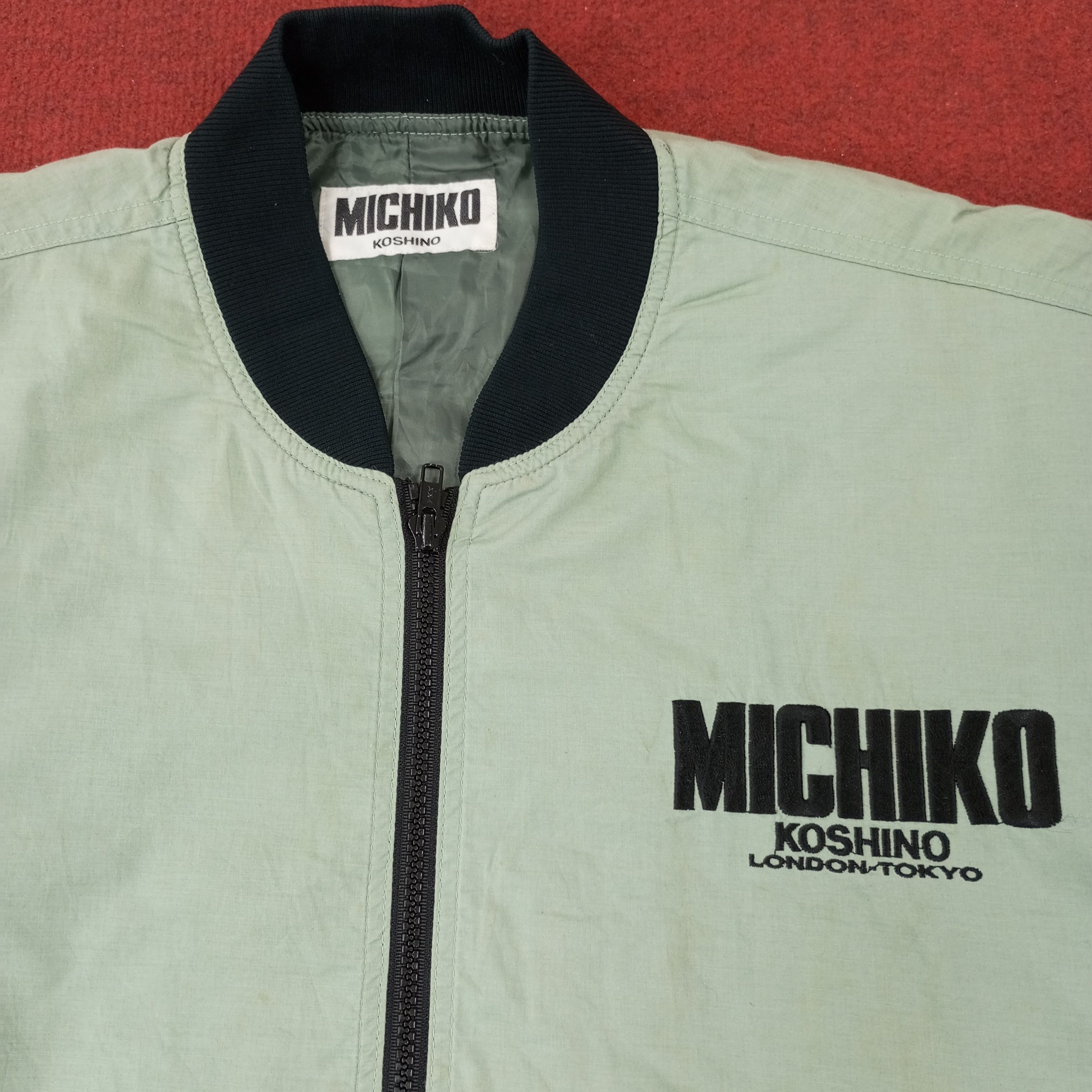 Michiko Koshino × Vintage Michiko Koshino Pucka Clobba Jacket c222n15 Size US L / EU 52-54 / 3 - 4 Thumbnail