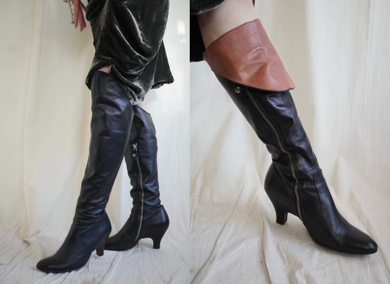 Vivienne Westwood Vivienne Westwood 2000s Fld Cat Pink Knee Boots 36 Size US 5.5 / IT 35.5 - 5 Thumbnail