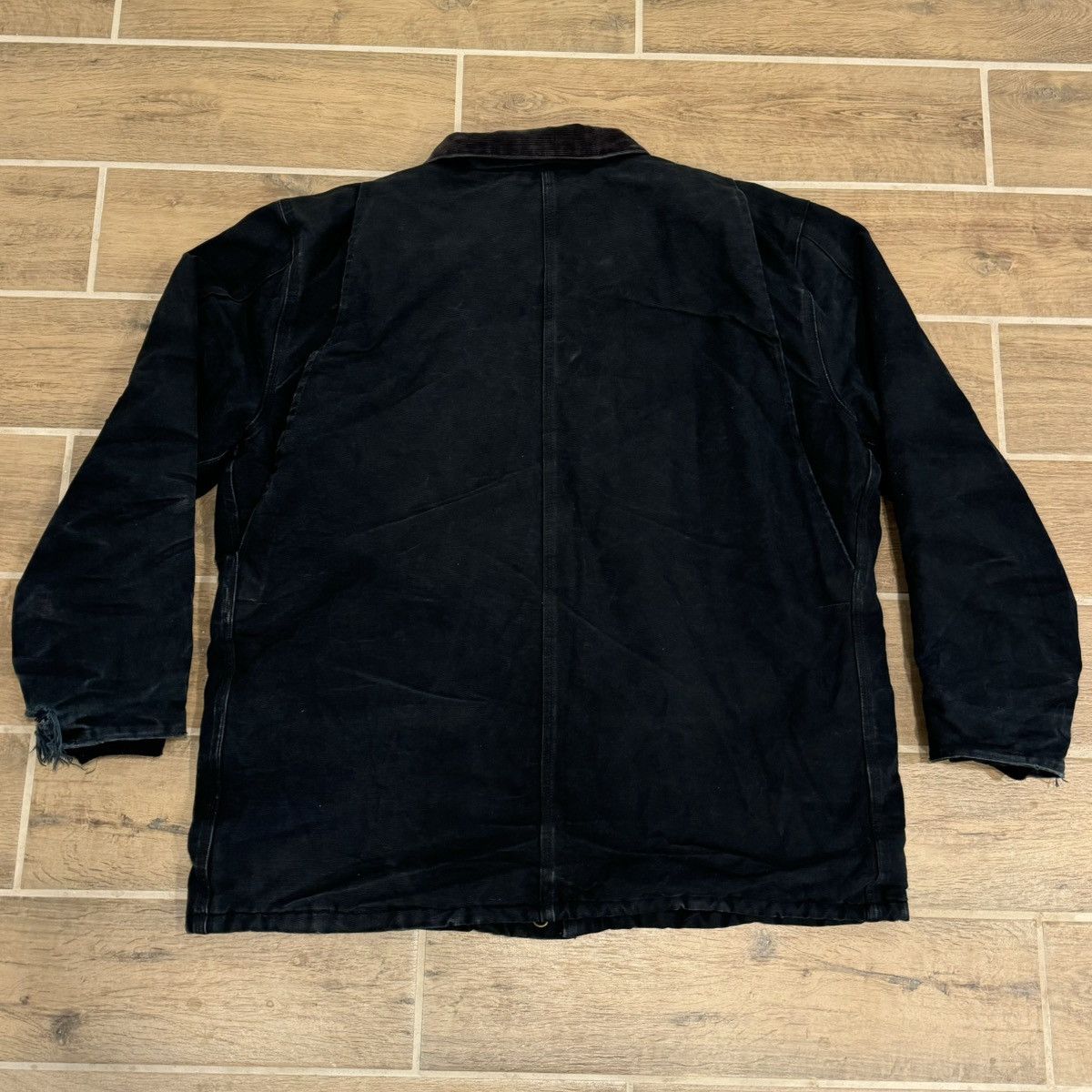Carhartt × Vintage Carhartt C003 BLK Arctic Quilt-Line Canvas Jacket Union Made Size US XL / EU 56 / 4 - 5 Thumbnail
