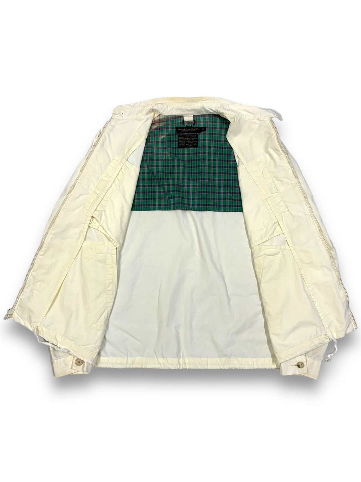 Brooks Brothers Vintage Brooks Brothers Small Logo White Cream Light Jacket Size US S / EU 44-46 / 1 - 3 Thumbnail