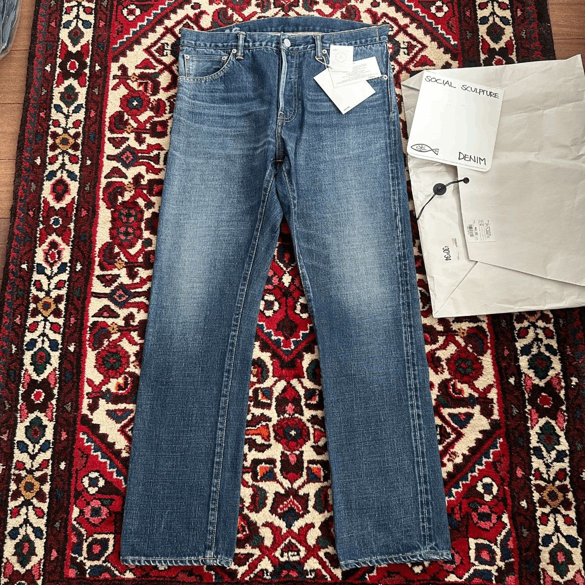 Visvim 18AW 11D16 Distressed Washed Denim-2505