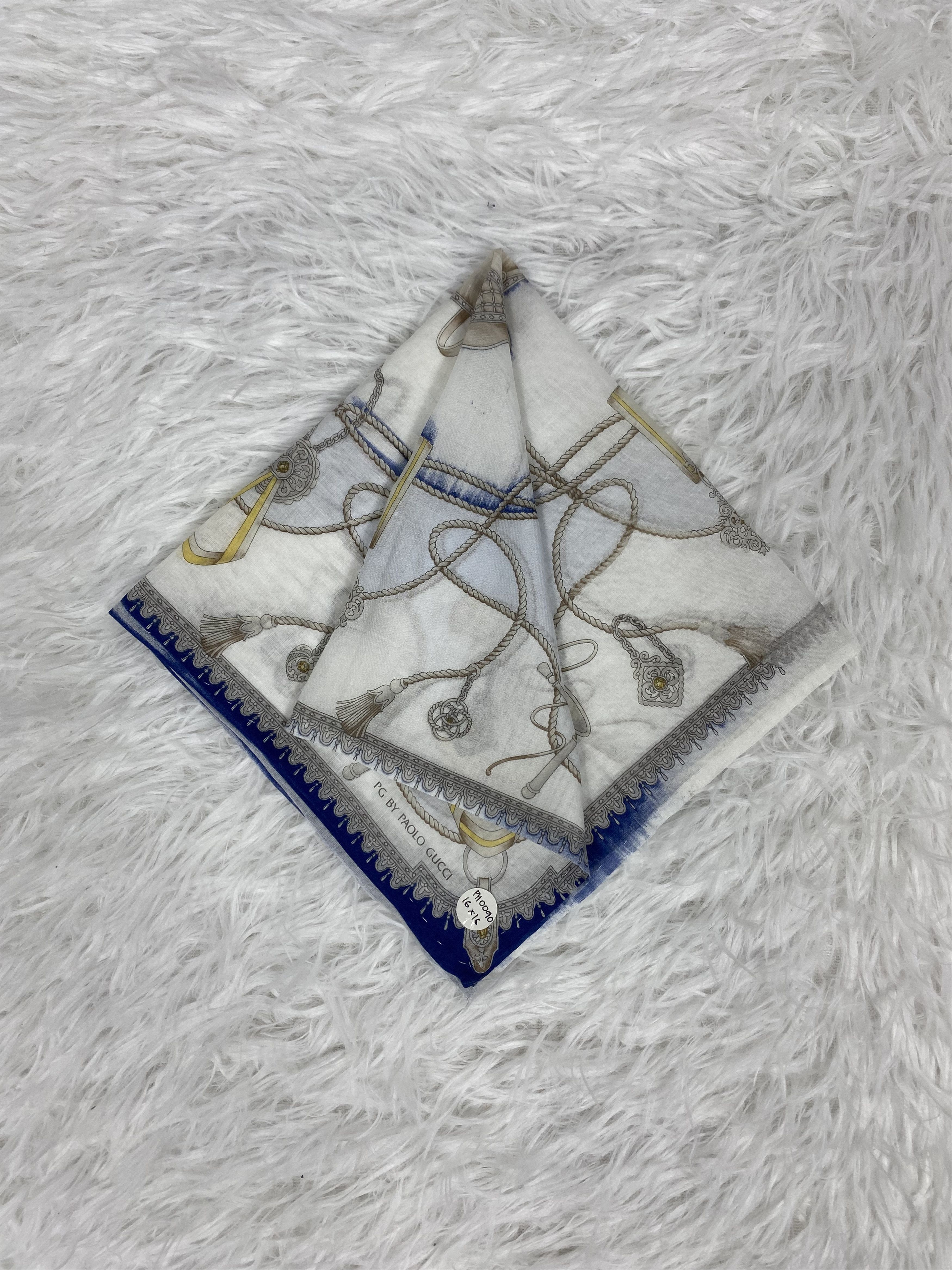 Paolo Gucci Vintage Paolo Gucci Handkerchief PH0090 Size ONE SIZE - 1 Thumbnail