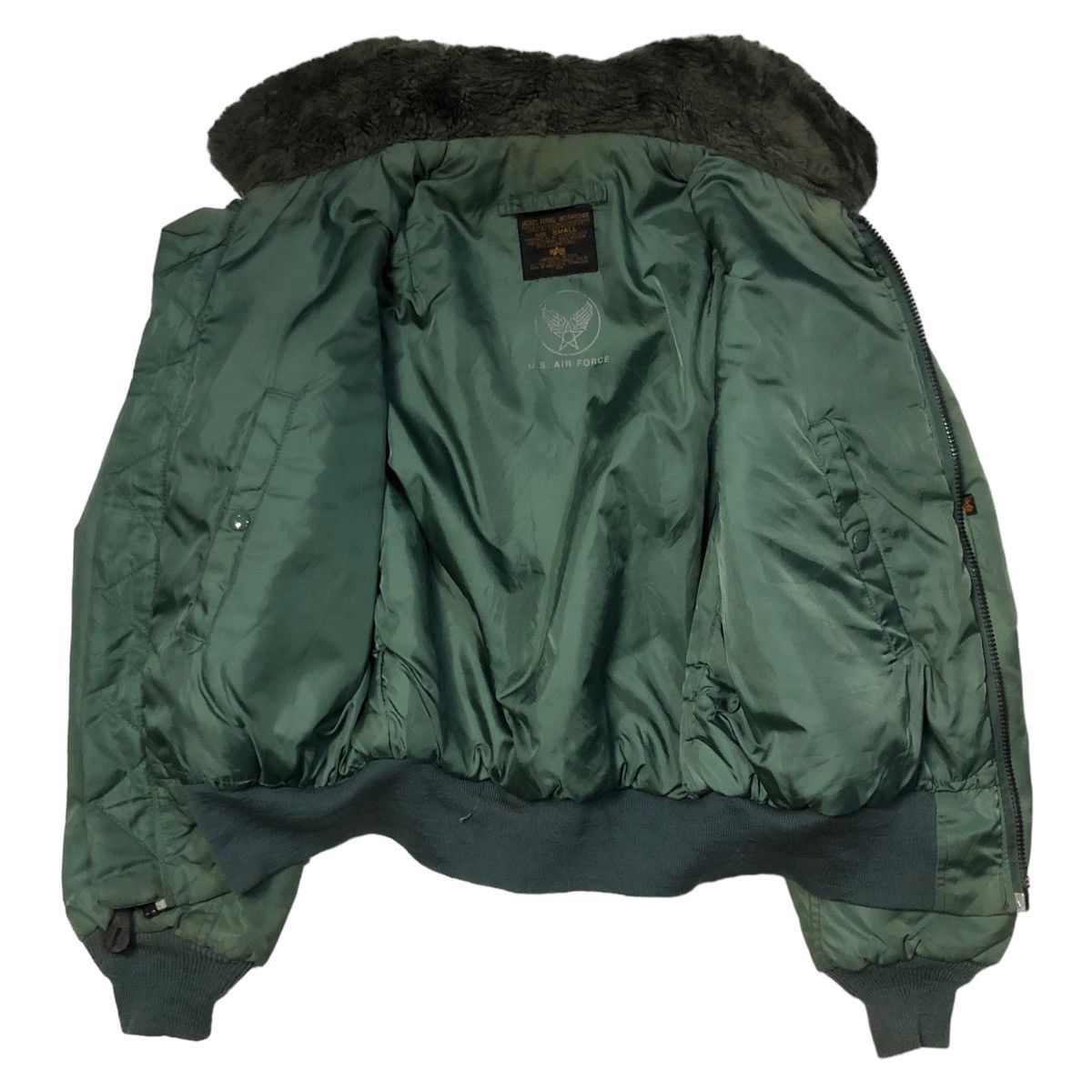 Alpha Industries Alpha Industries B-15D U.S Air Force Flight Bomber Jacket Size US S / EU 44-46 / 1 - 2 Thumbnail