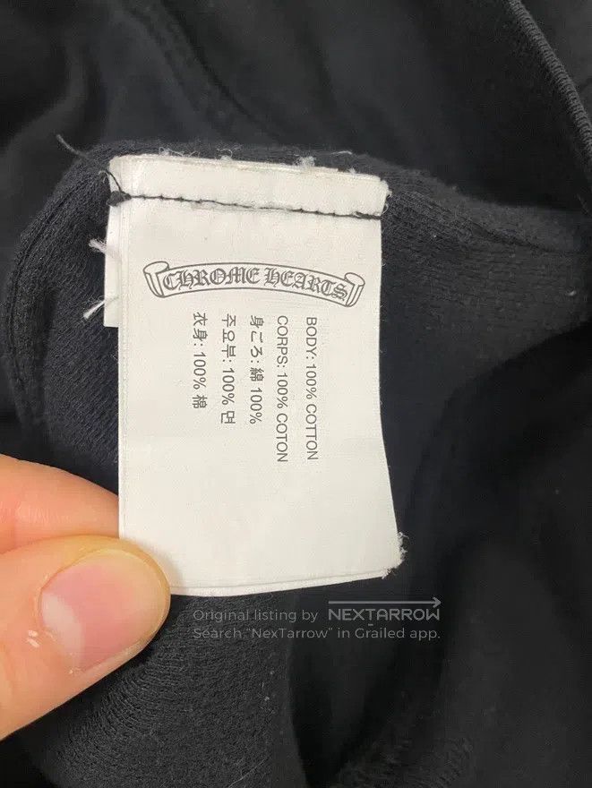 Chrome Hearts CHROME HEARTS Size L Black arms blue Sanskrit limited Neri Size US L / EU 52-54 / 3 - 4 Thumbnail