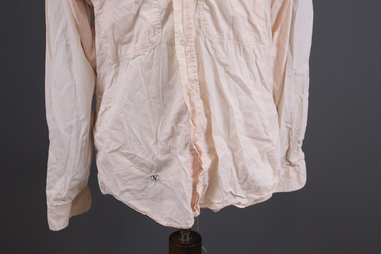 Valentino Valentino Jeans Orange Button Up Dress Shirt Size 41 / 16 Size US M / EU 48-50 / 2 - 3 Thumbnail