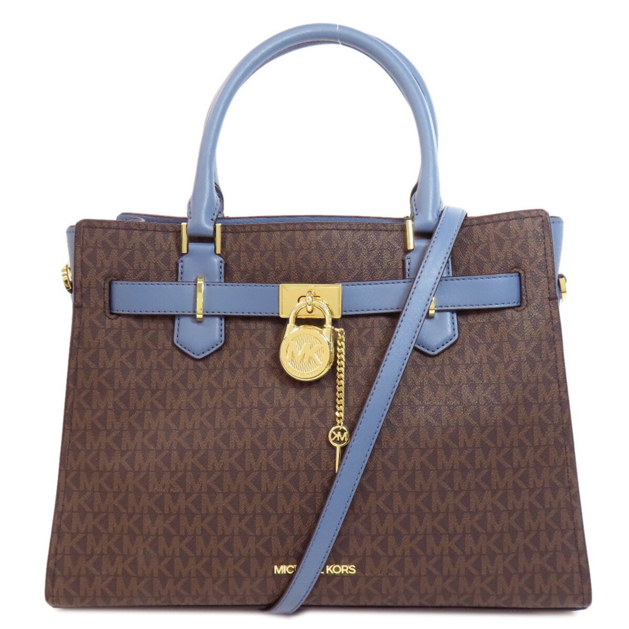 Michael Kors Michael Kors Hamilton MK Signature Tote Bag for Women Size ONE SIZE - 1 Thumbnail