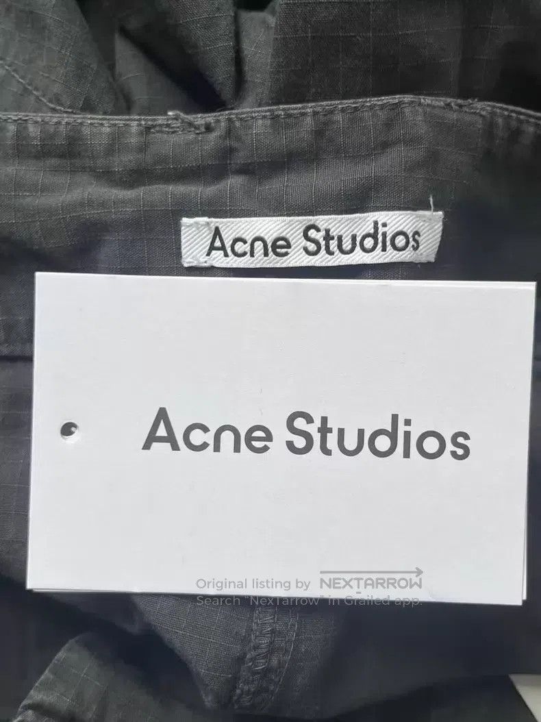 Acne Studios Acne Studios Solid Color Front Zip Cargo High Rise Casual Size 42" / US 20 - 6 Thumbnail