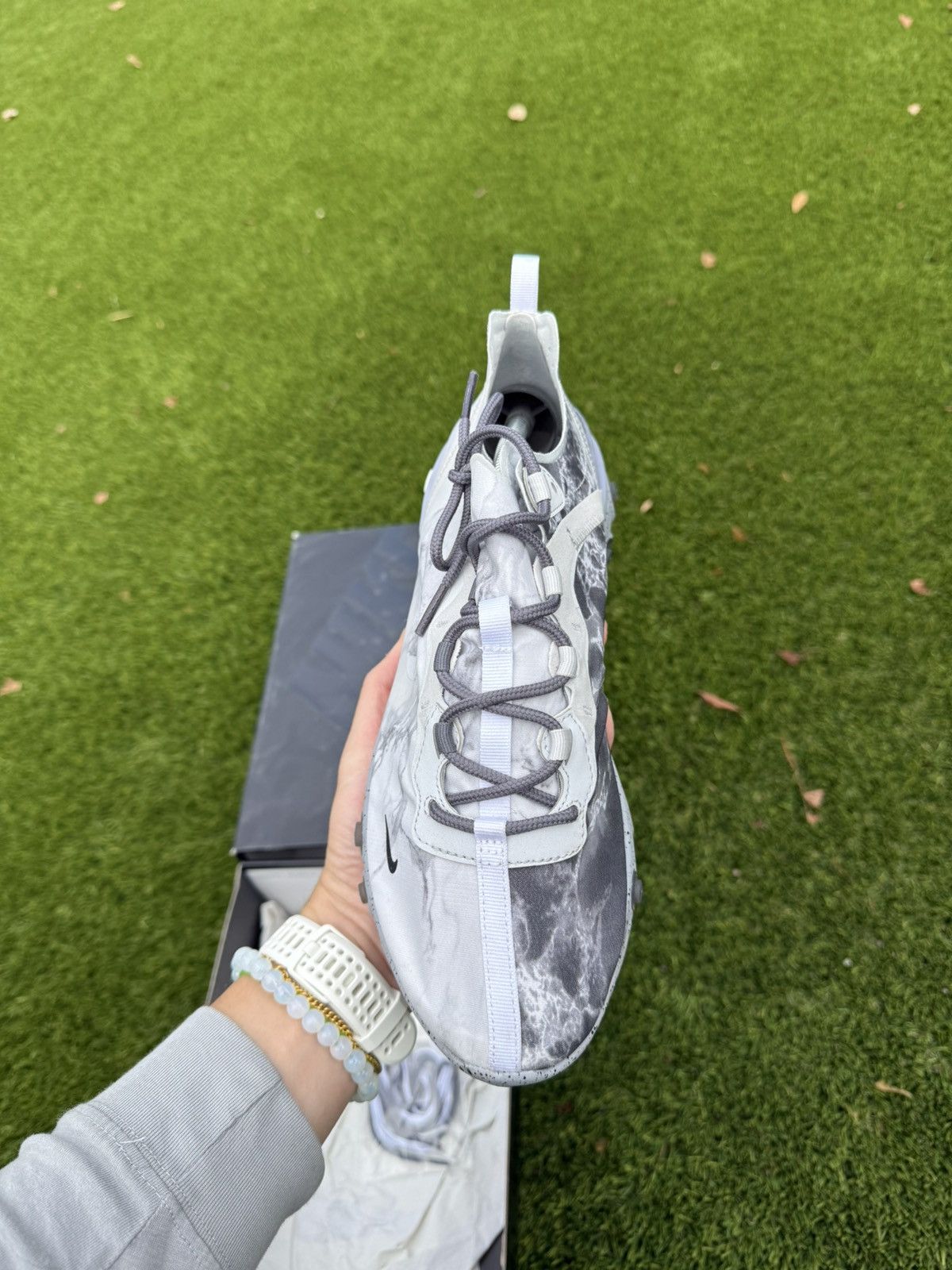 Kendrick Lamar × Nike Nike React Element 55 Kendrick Lamar Size US 9.5 / EU 42-43 - 5 Thumbnail