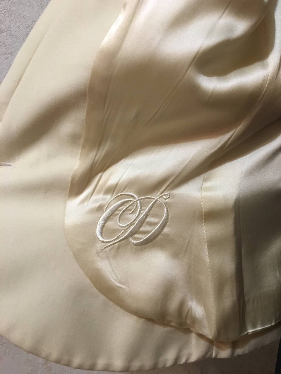 Christian Dior Monsieur Christian Dior Boutique Paris — Rare Vintage Wool Jacket Size M / US 6-8 / IT 42-44 - 8 Thumbnail
