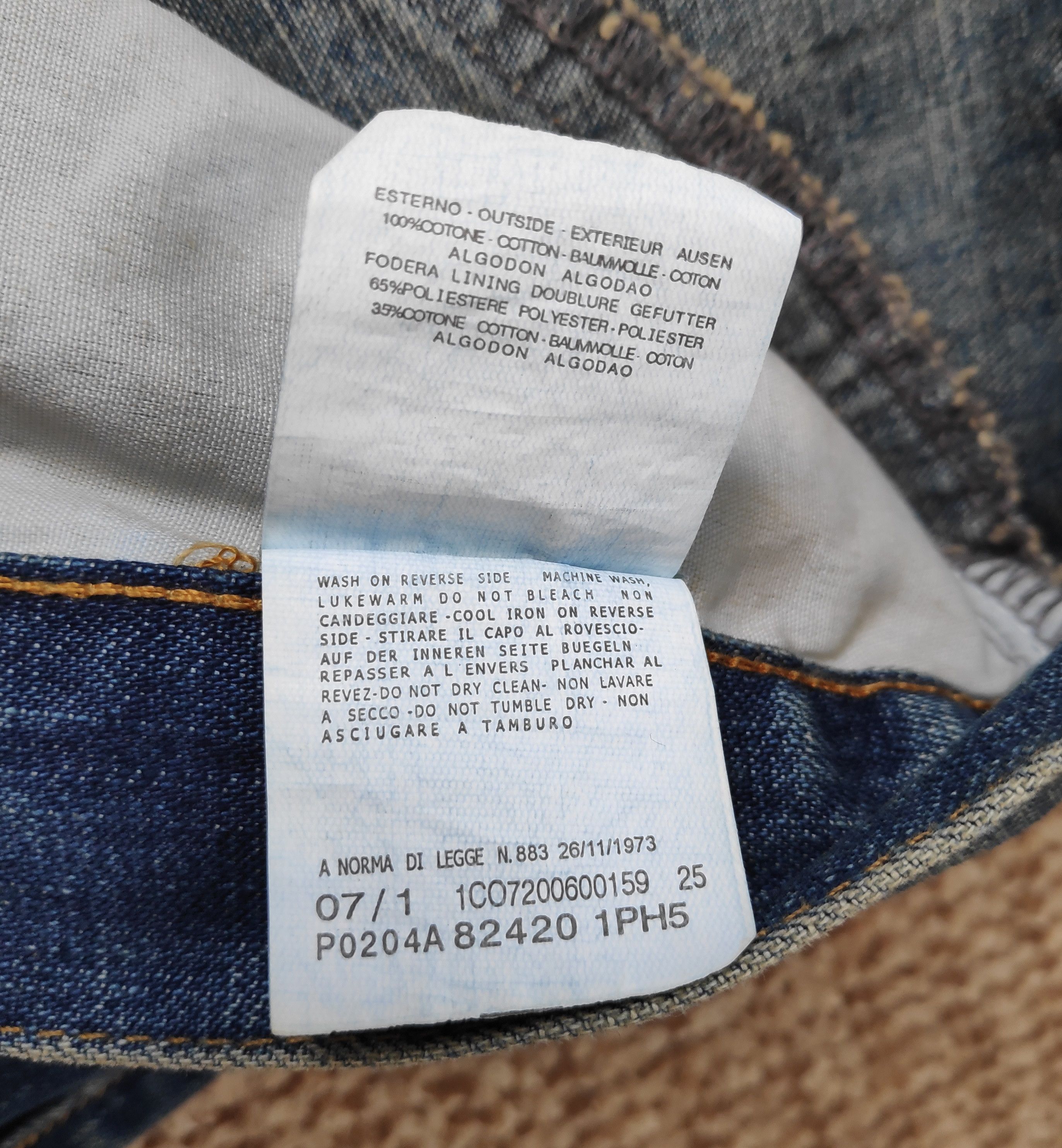 Just Cavalli Vintage Just Cavalli Wide Loose Fit Denim Jeans Big Logo Size US 36 / EU 52 - 15 Thumbnail