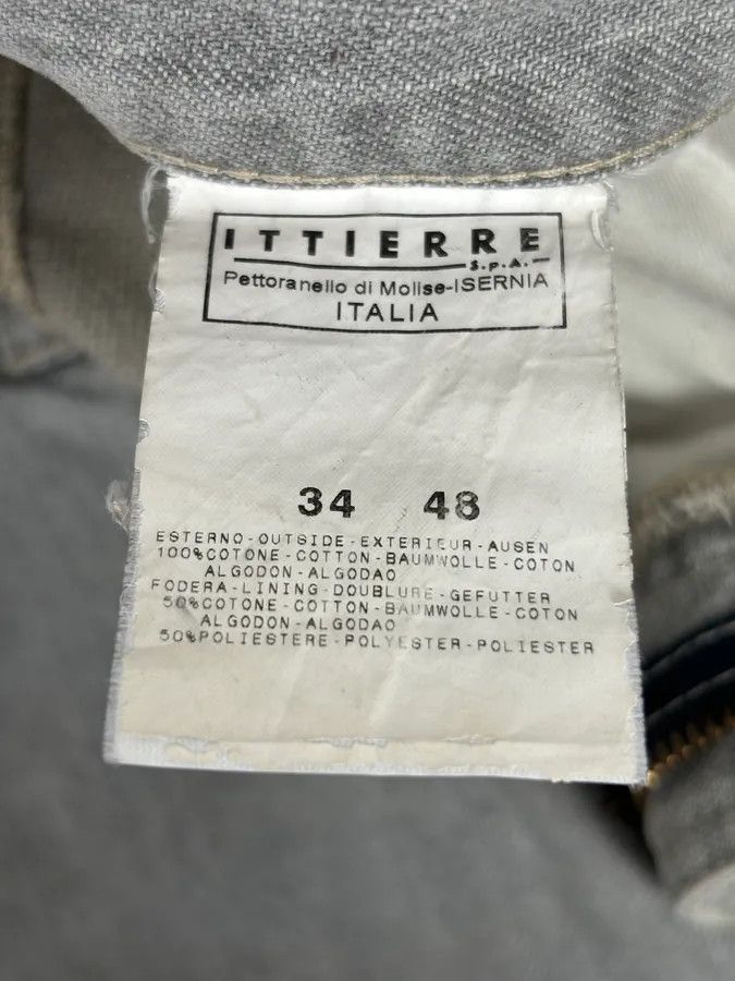 Just Cavalli AW2004 Cavalli Grey Two Tone Denim Jeans Size US 32 / EU 48 - 13 Thumbnail