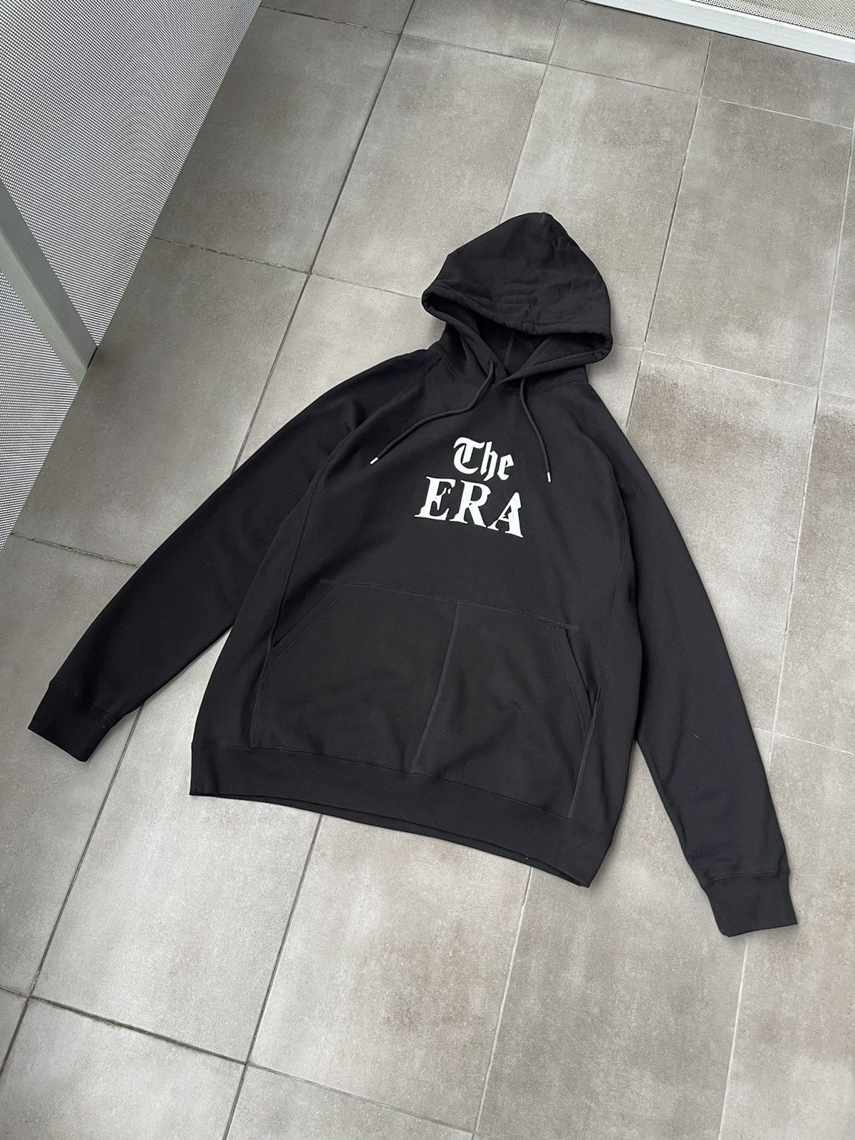 Takahiromiyashita The Soloist. !DS! AW22 The Soloist "The Era" Logo Black Oversized Hoodie Size US M / EU 48-50 / 2 - 6 Thumbnail