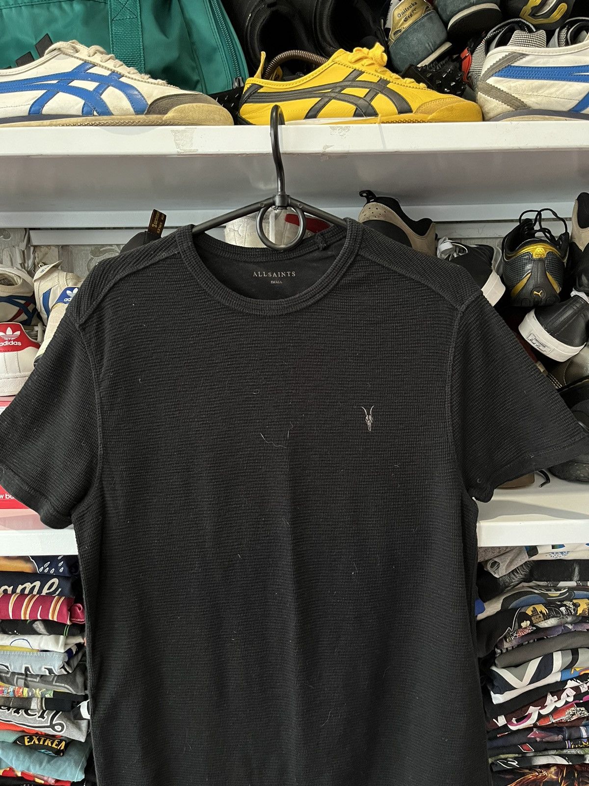 Allsaints Vintage AllSaints T-Shirt Black Men Size S Y2K Size US S / EU 44-46 / 1 - 2 Thumbnail