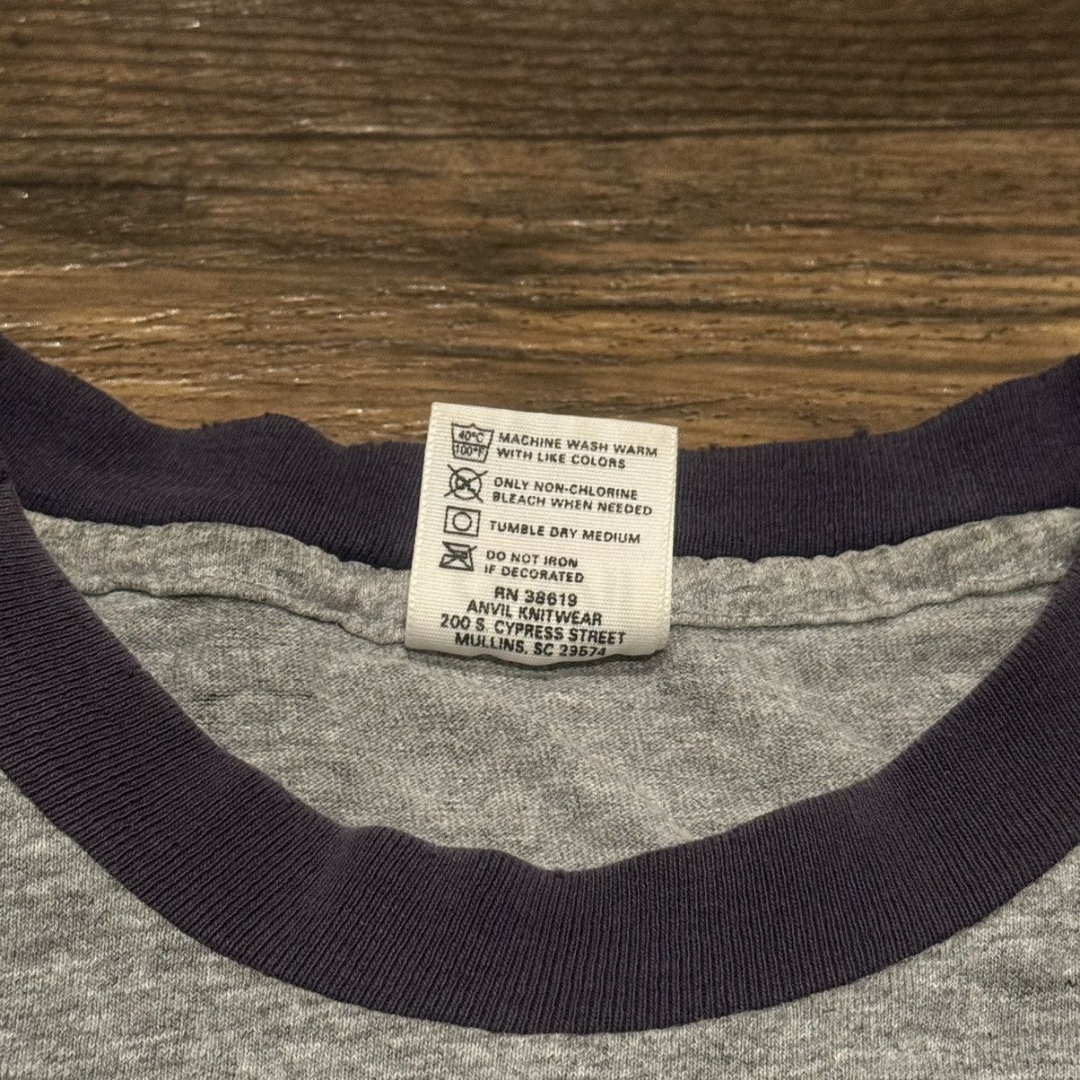 Anvil × Band Tees × Vintage Anvil 90’s Portishead Ringer Band Tee Size US L / EU 52-54 / 3 - 8 Thumbnail