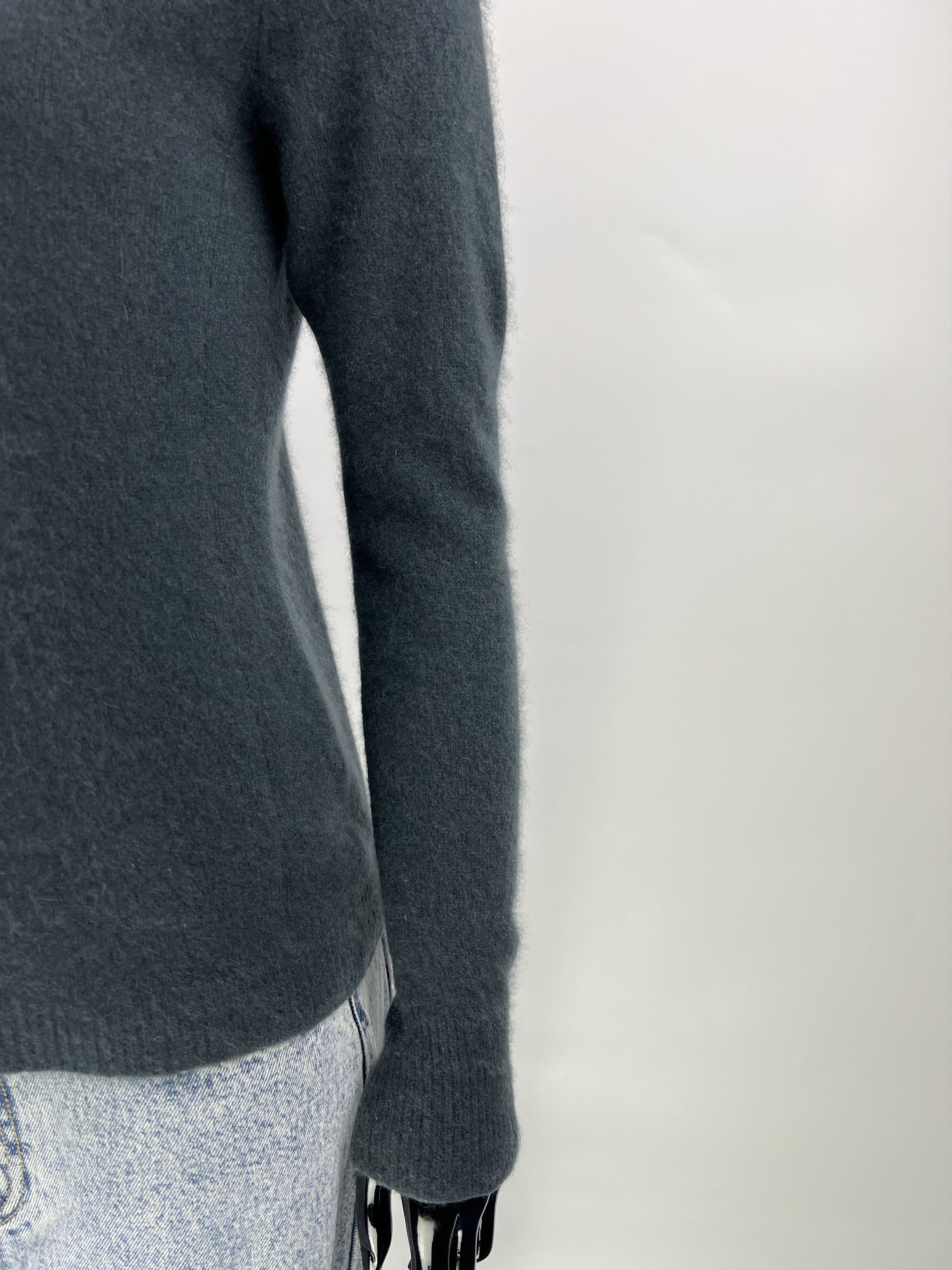 Other Le Kasha Dark Green 100% Cashmere Sweater Women's Size S Size S / US 4 / IT 40 - 4 Thumbnail