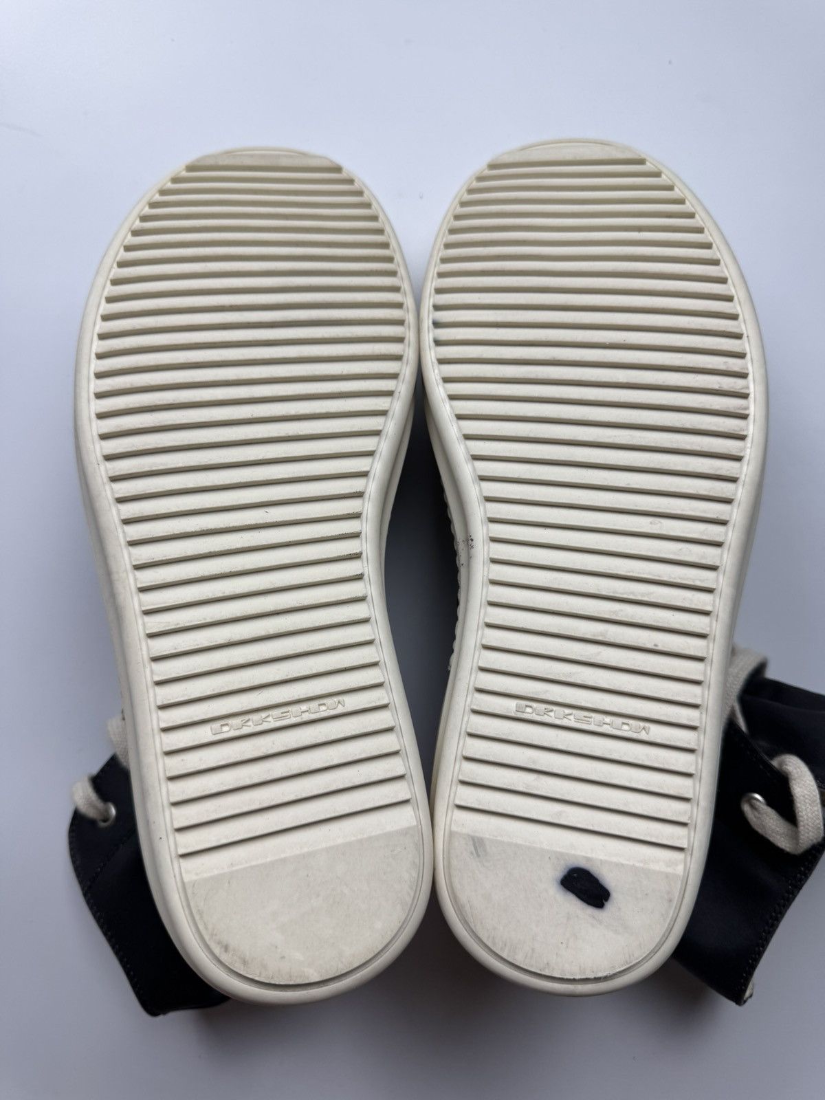 Rick Owens Drkshdw Rick Owens Drkshdw Vegan Ramones Size US 7 / EU 40 - 5 Thumbnail