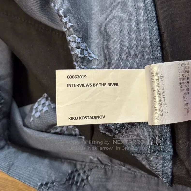 Kiko Kostadinov Kiko Kostadinov size S Kanu blue floral pants Size US 28 / EU 44 - 4 Thumbnail