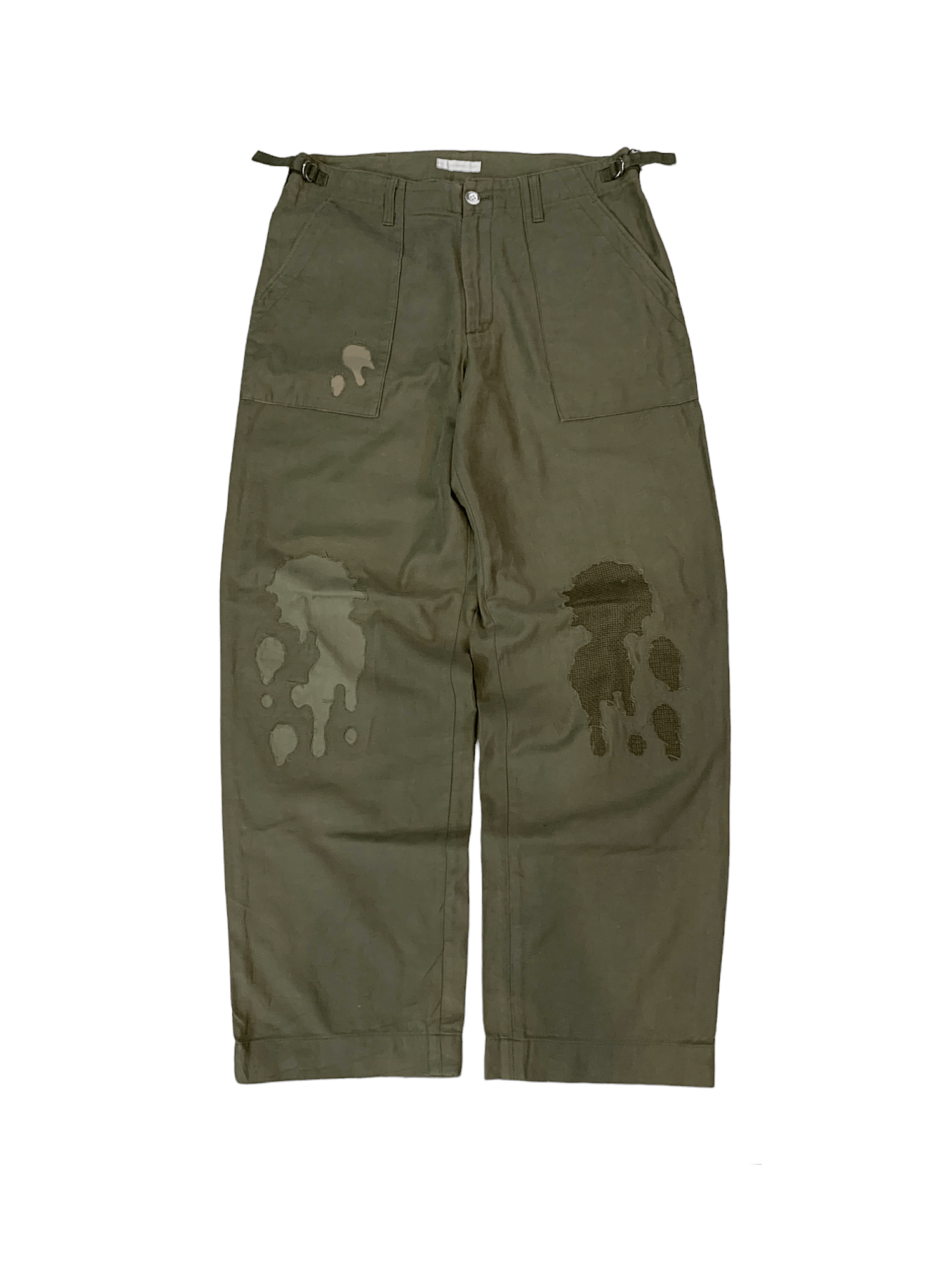 Image of Number N Ine x Takahiromiyashita The Soloist Number (N)Ine Ss02 “Modern Age” in Army Green (Size 33