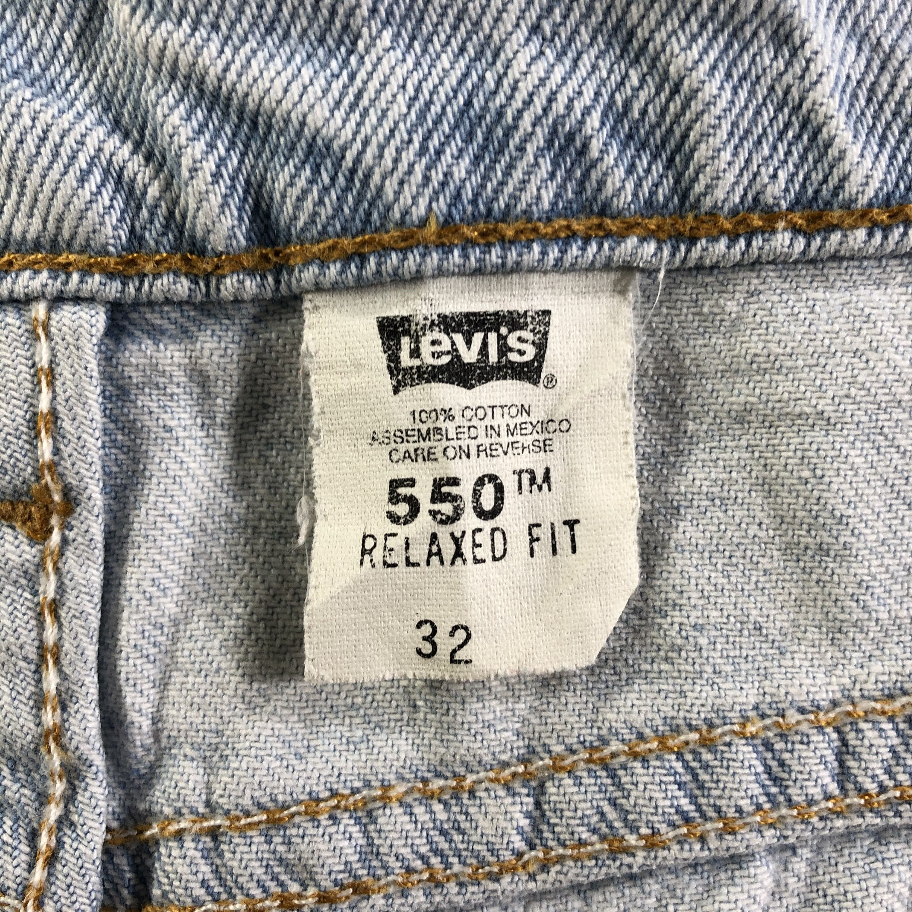 Levi's × Vintage Vintage Light Wash Levis 550 Jeans-J4438 Size 32" / US 10 / IT 46 - 10 Thumbnail