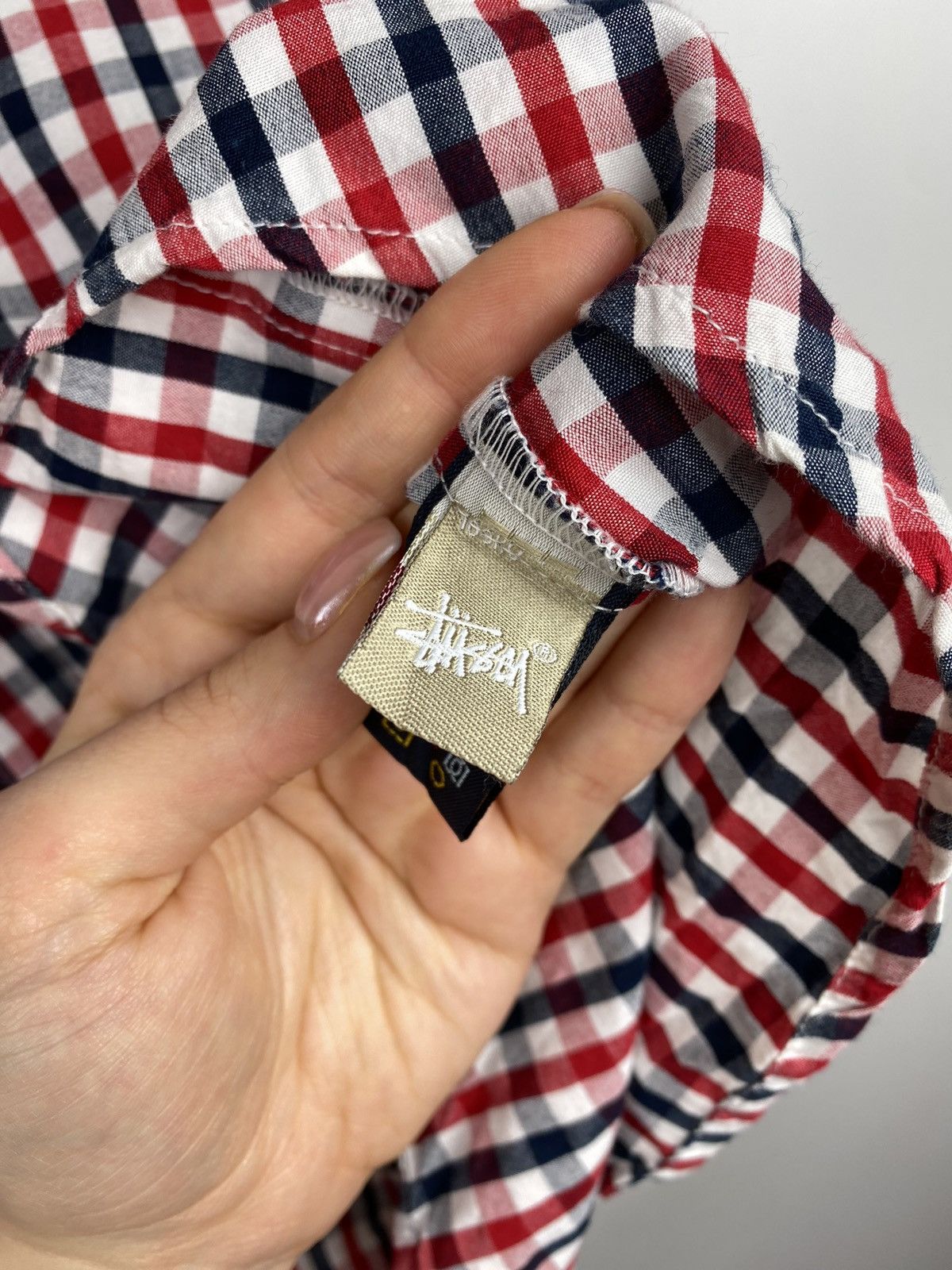 Stussy Stussy vintage men’s long sleeve checked shirt size M Size US M / EU 48-50 / 2 - 14 Thumbnail