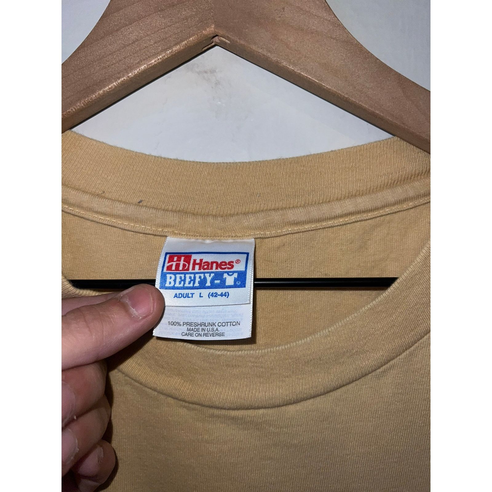 Hanes Vintage Jazz Shirt In The Sangres Westcliffe CO Tee 90s VTG Size US L / EU 52-54 / 3 - 6 Thumbnail