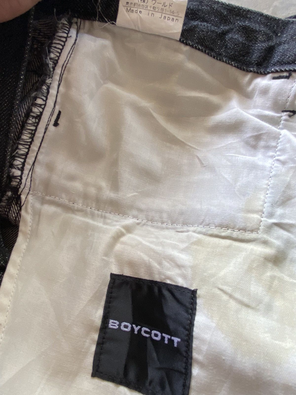 Hysteric Glamour × Japanese Brand × Tornado Mart Baggy Jeans Japan Black Loose Hippies pp1 Size US 29 - 10 Thumbnail