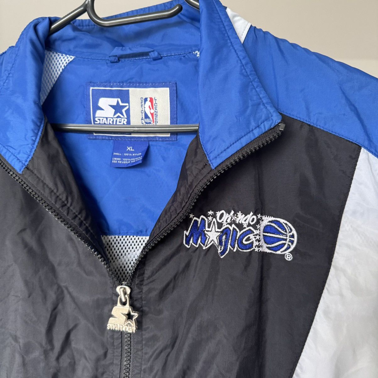 NBA × Starter × Vintage Vintage 90s Orlando Magic Windbreaker Light Jacket NBA Boxy Size US L / EU 52-54 / 3 - 17 Thumbnail
