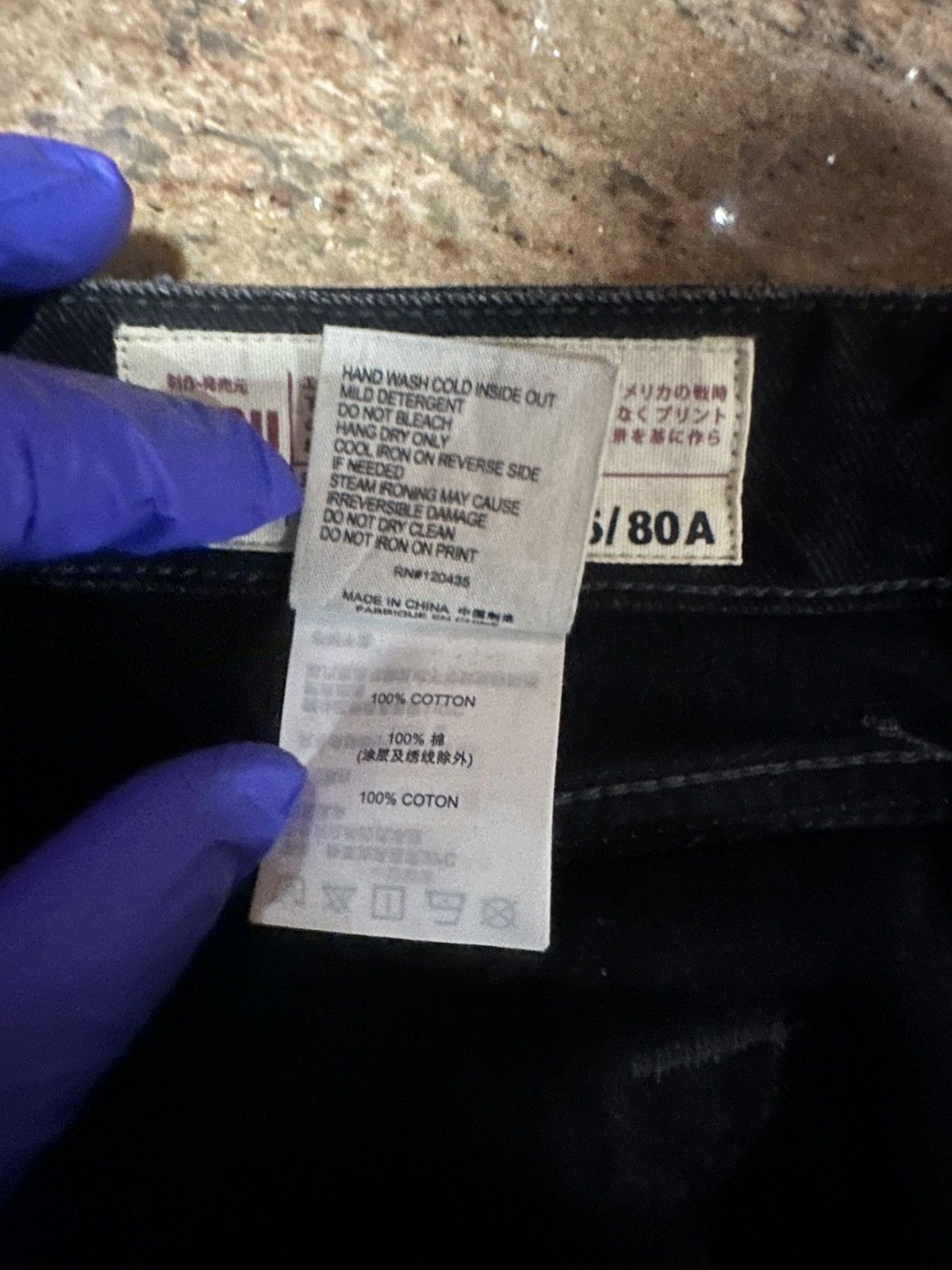 Evisu EVISU Black Daicock Seagull Jeans Size US 32 / EU 48 - 4 Thumbnail