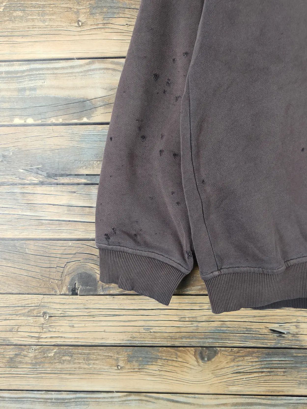 Billabong D Billabong baggie ripped Dark Gray Faded Sweatshirts #W1461 Size US M / EU 48-50 / 2 - 2 Thumbnail