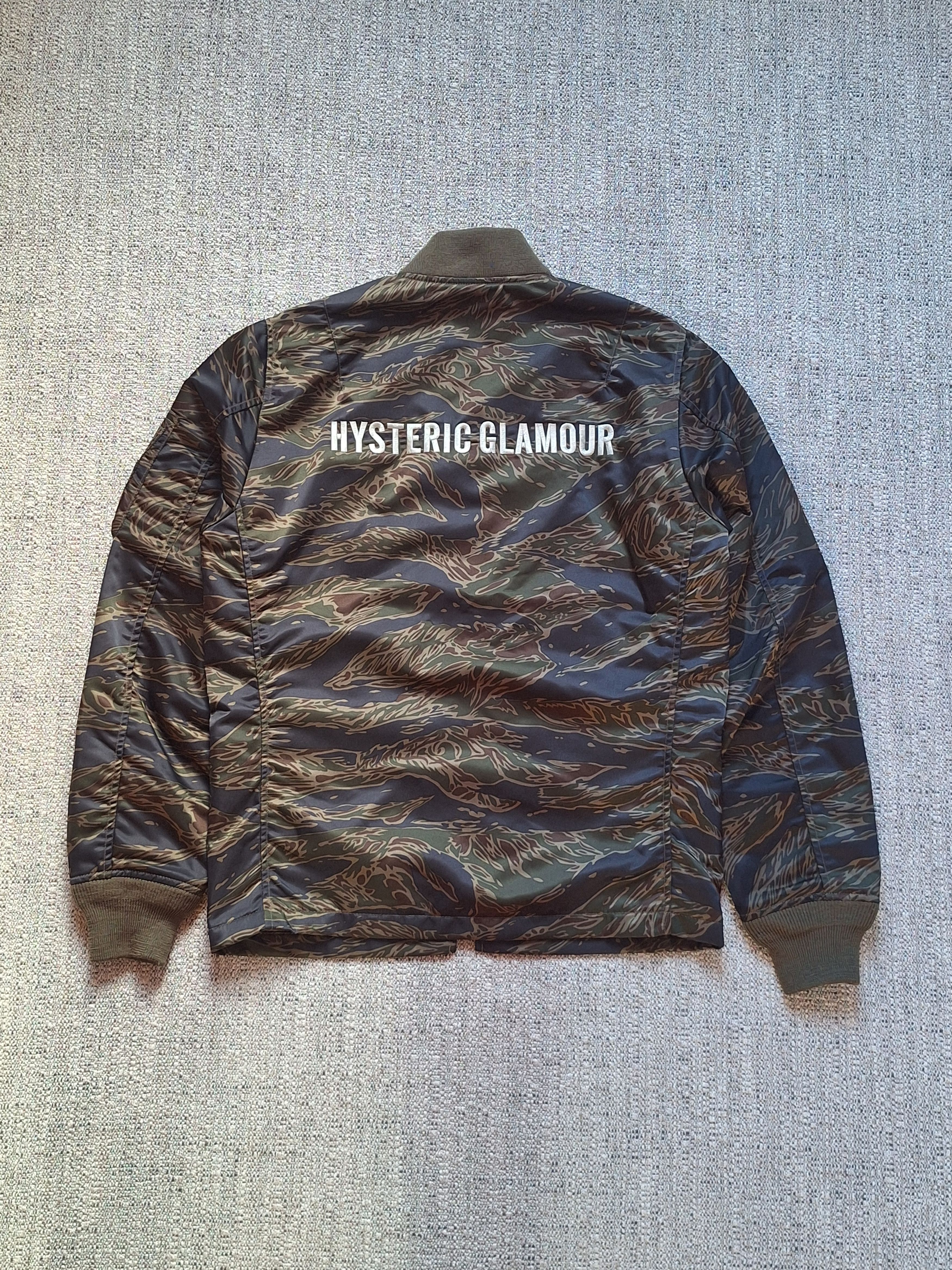 Hysteric Glamour HYSTERIC GLAMOUR / MA-1 Tiger Camo Jacket Size US M / EU 48-50 / 2 - 13 Thumbnail