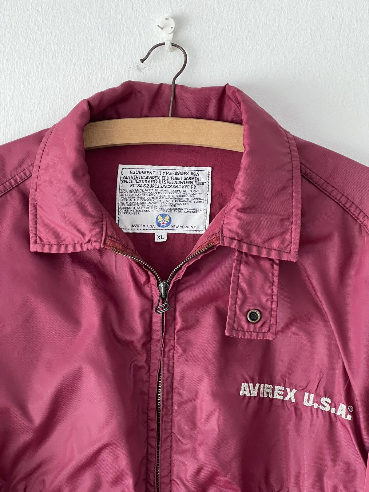 Avirex Vintage Avirex U.S.A. nylon flight jacket Size XL / US 12-14 / IT 48-50 - 9 Thumbnail
