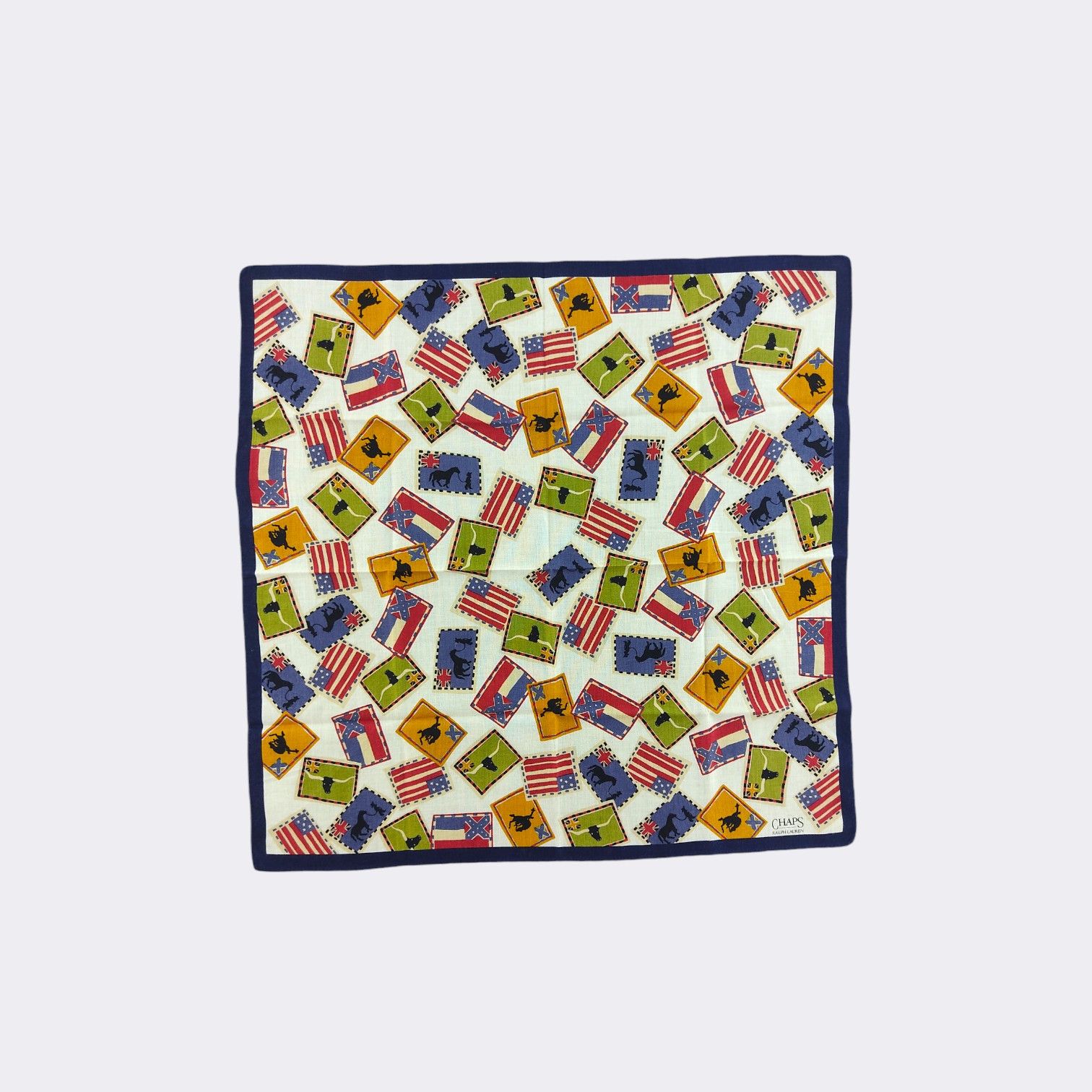 Chaps Ralph Lauren Vintage Chaps Ralph Lauren Handkerchief Neckerchief H173G Size ONE SIZE - 1 Thumbnail