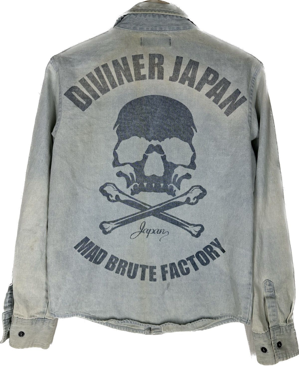 Japanese Brand Vintage 90's Diviner Japan Mad Brute Factory Long Sleeve Size US M / EU 48-50 / 2 - 1 Thumbnail