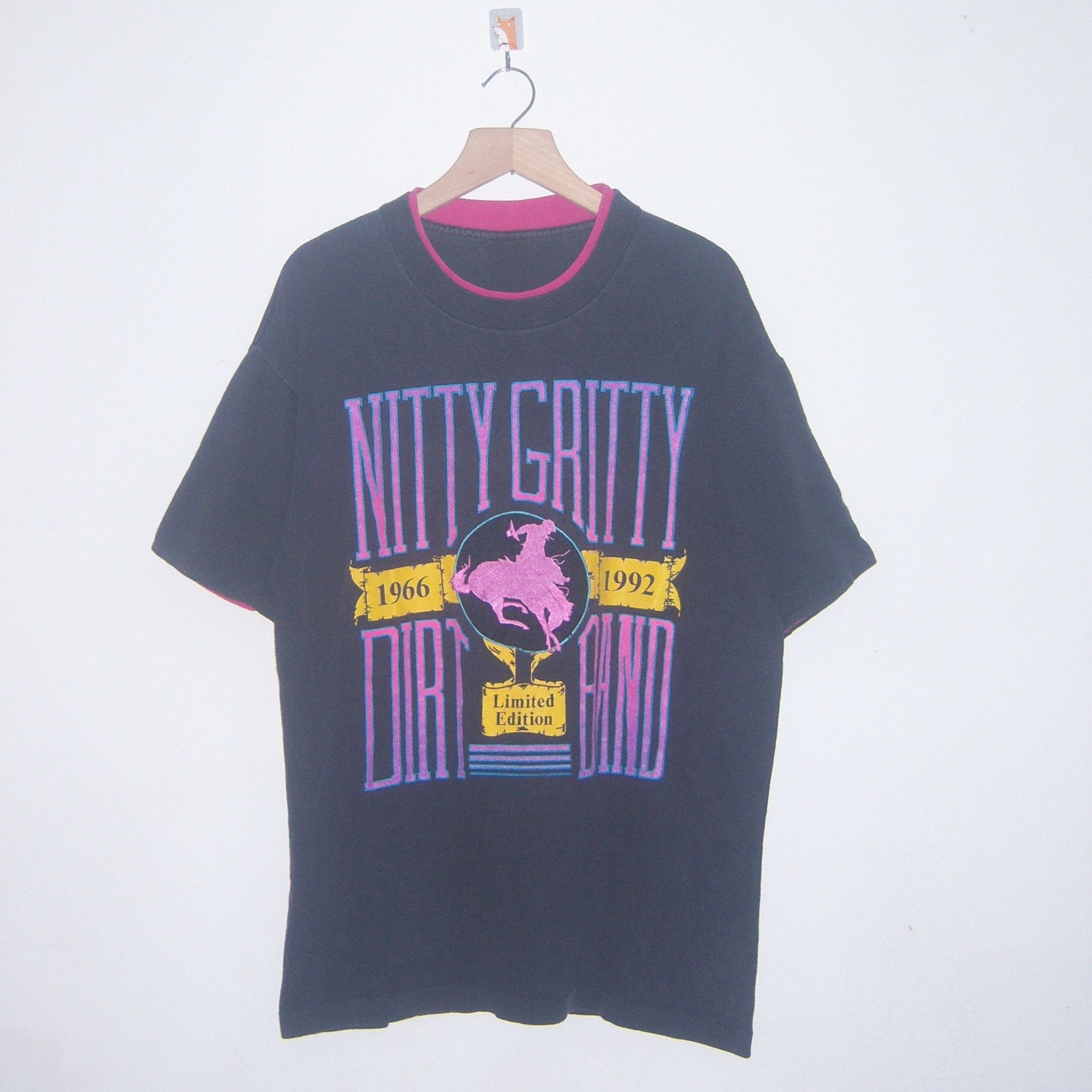 Band Tees × Signal Sport × Vintage 90s Nitty Gritty Dirt Band Limited Vintage Band Shirt Size US L / EU 52-54 / 3 - 1 Thumbnail