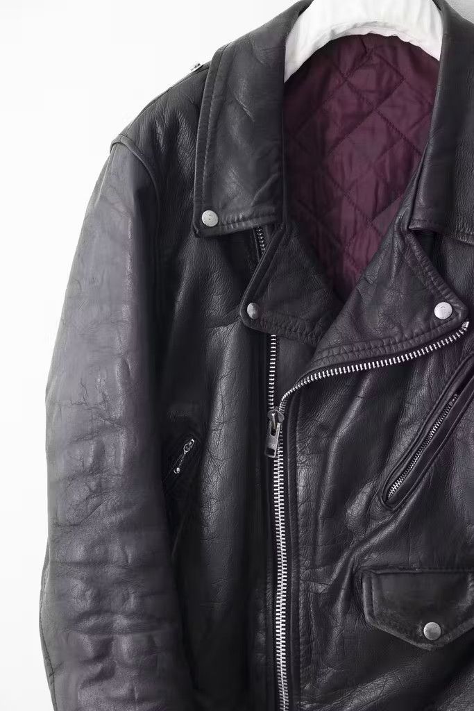 Vintage Vintage leather perfecto jacket Size US S / EU 44-46 / 1 - 2 Thumbnail