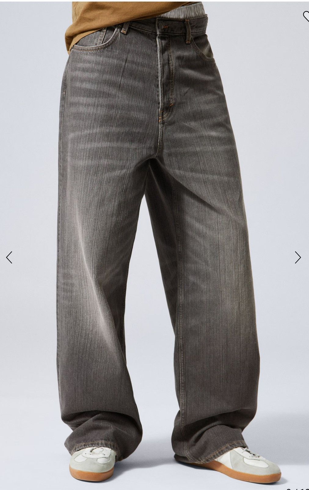 Weekday WEEKDAY Astro Baggy jeans Mine Grey (New) Size US 34 / EU 50 - 8 Thumbnail