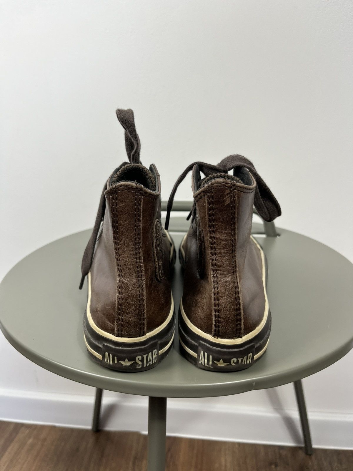 Converse Vintage Converse All Star Leather High Top Sneakers EU 38 Size US 7.5 / IT 37.5 - 7 Thumbnail