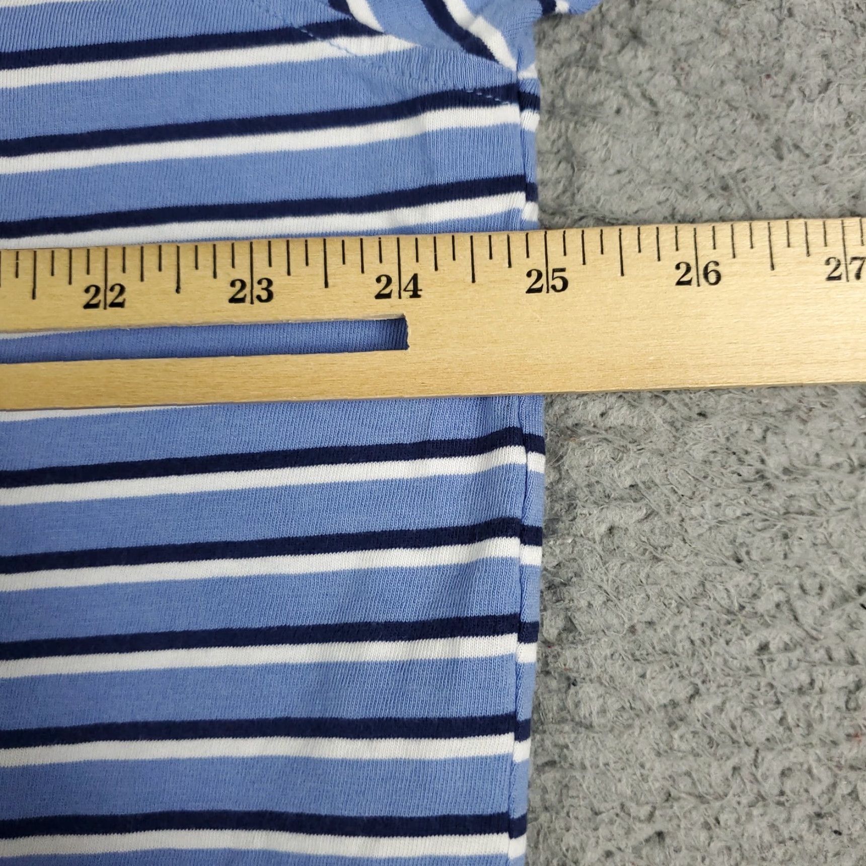 Ralph Lauren Ralph Lauren Polo Shirt Blue Striped XL Short Sleeve Mens Casual Activewear Size US XL / EU 56 / 4 - 6 Thumbnail