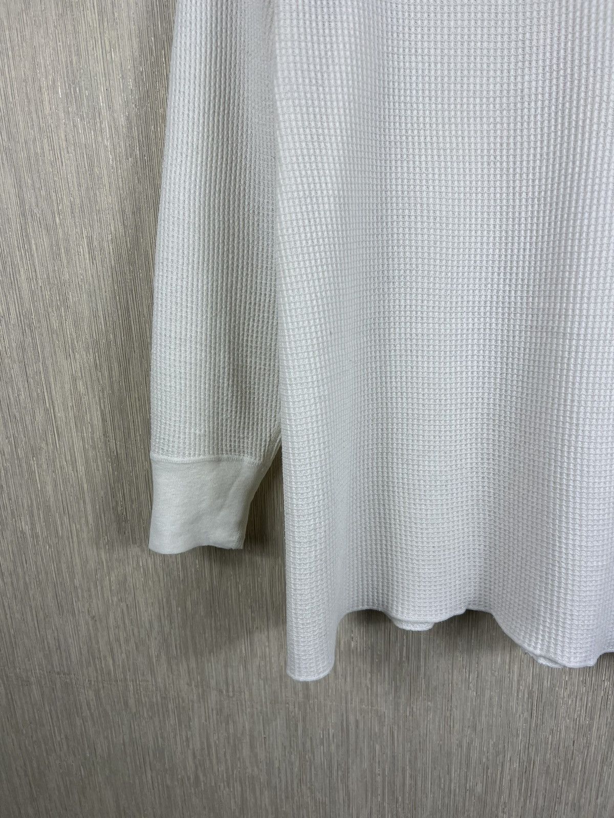 Vintage 70s Hanes waffle long sleeve thermal t-shirt retro