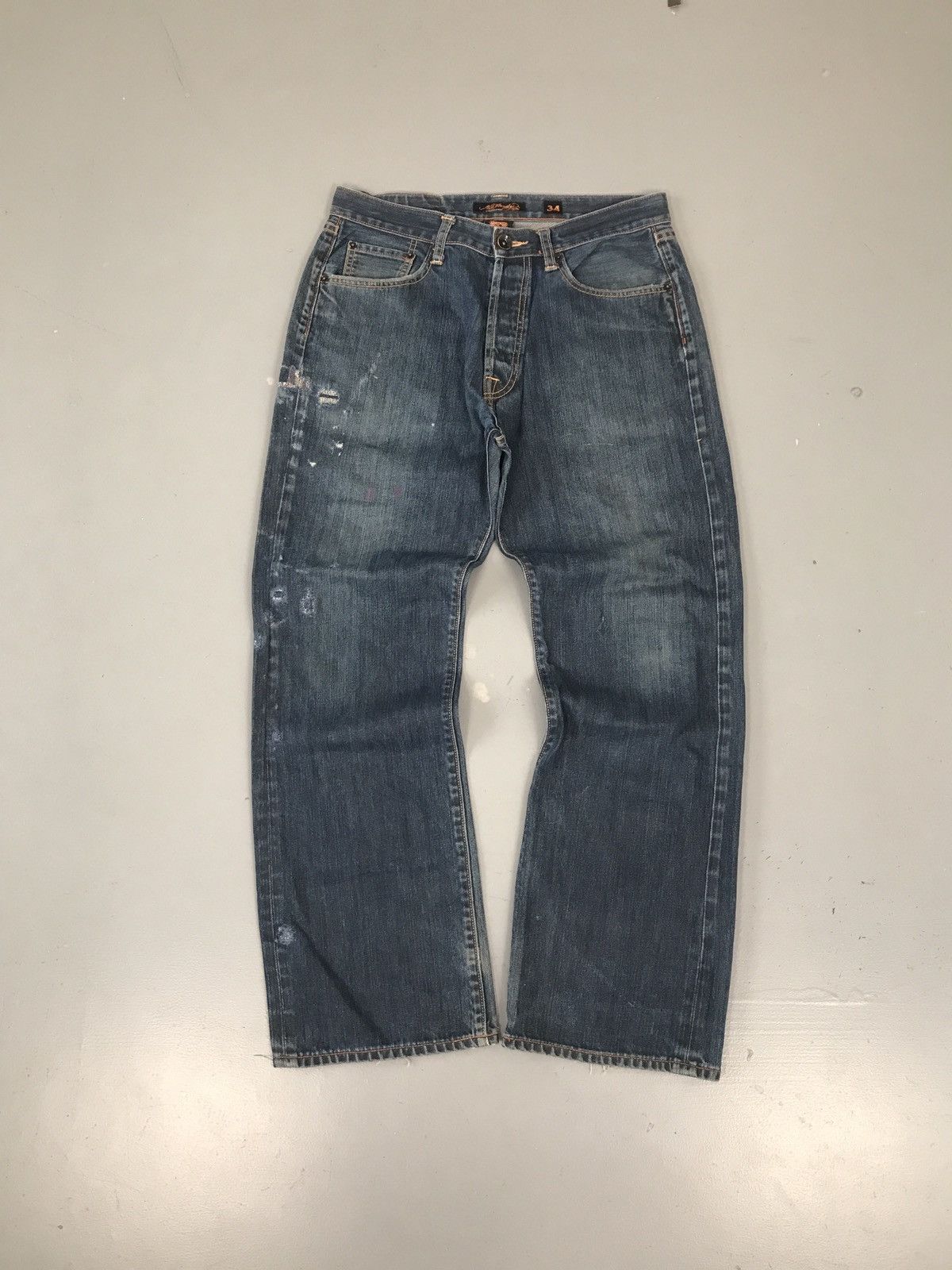 Christian Audigier × Ed Hardy × Vintage Vintage Ed hardy spell out embroidered denim Size US 34 / EU 50 - 3 Thumbnail