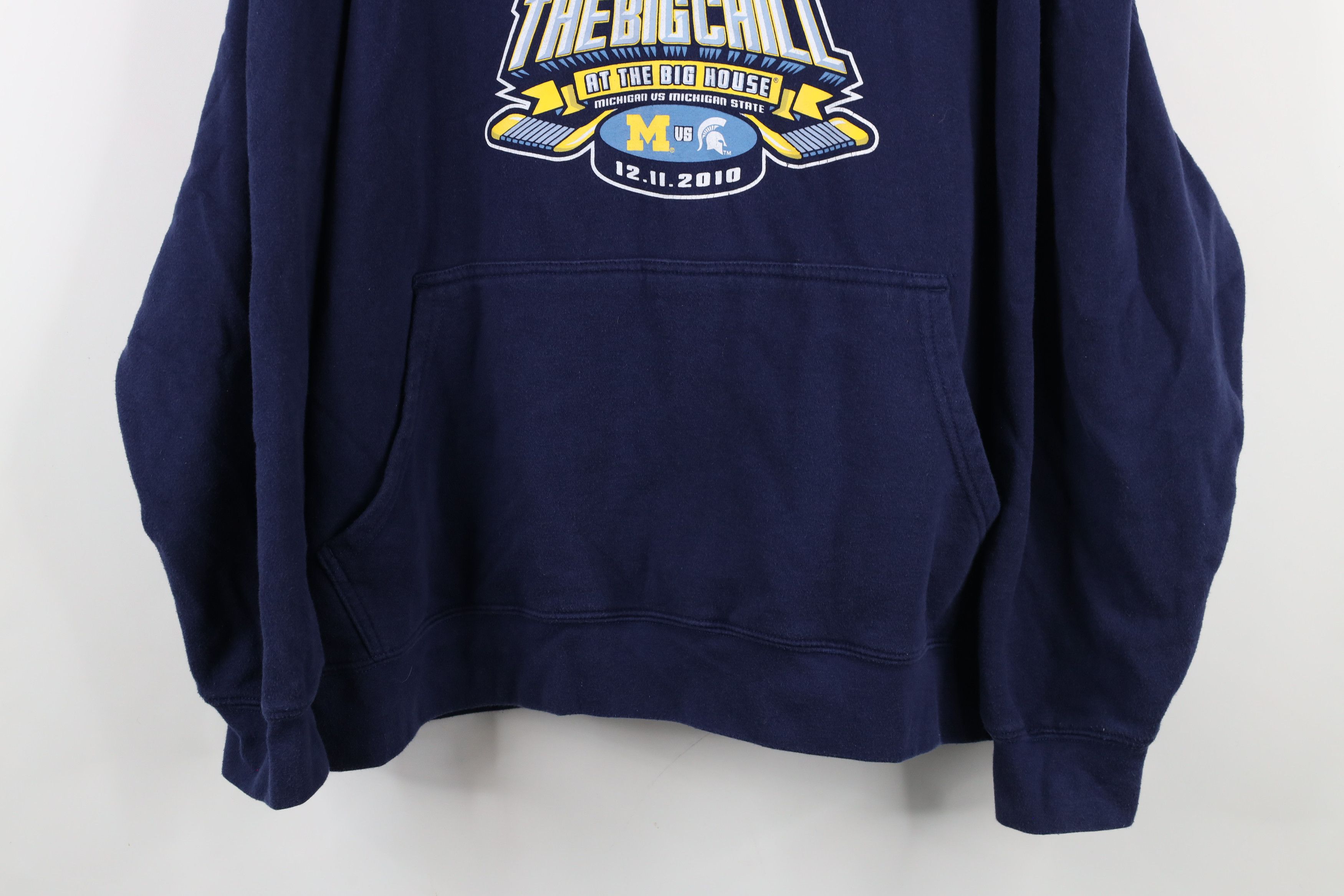 Vintage Vintage Y2K University Michigan State University Hoodie Size US XXL / EU 58 / 5 - 3 Thumbnail
