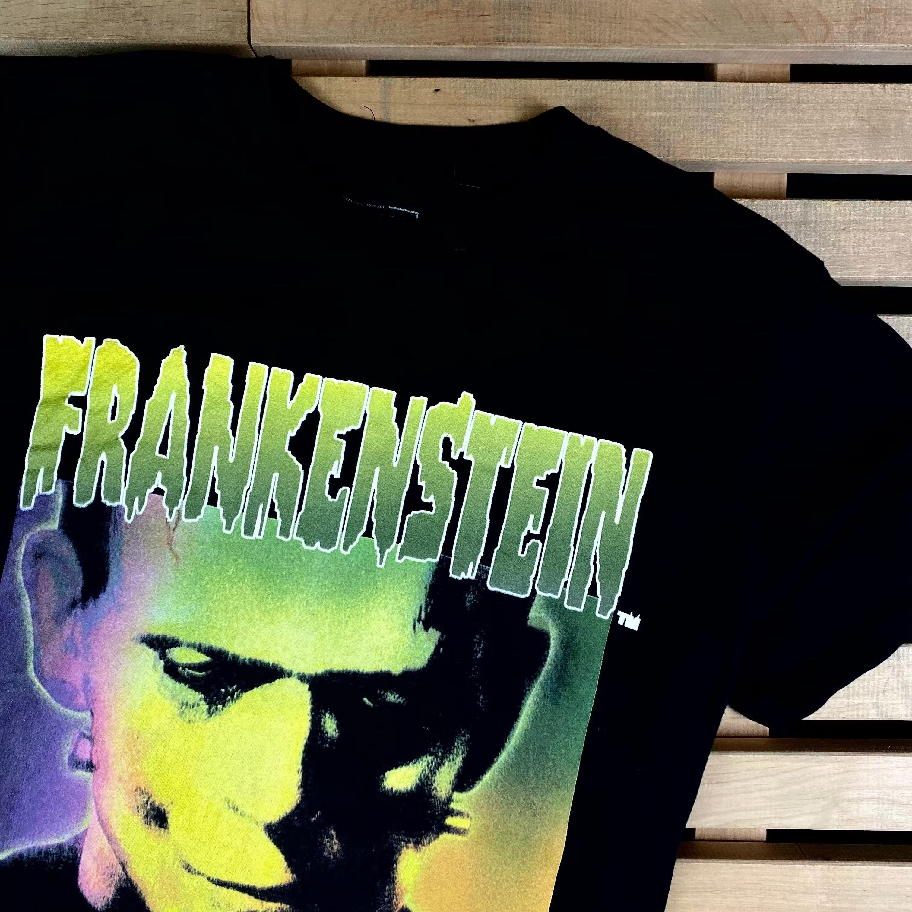 Vintage Mens Vintage T Shirt Frankenstein Size S Size US S / EU 44-46 / 1 - 2 Thumbnail
